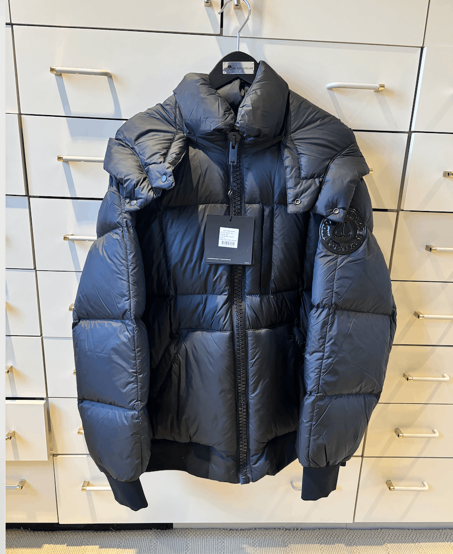 Moose Knuckles 125th street down bomber jacket Size US XL / EU 56 / 4 - 1 Thumbnail