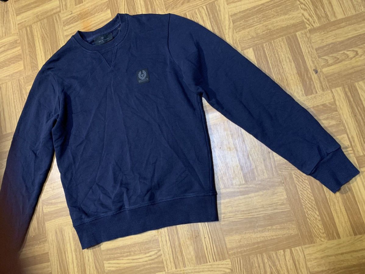 Belstaff Belstaff Sweatshirt Pullover Navy Blue Size S Size US S / EU 44-46 / 1 - 5 Thumbnail