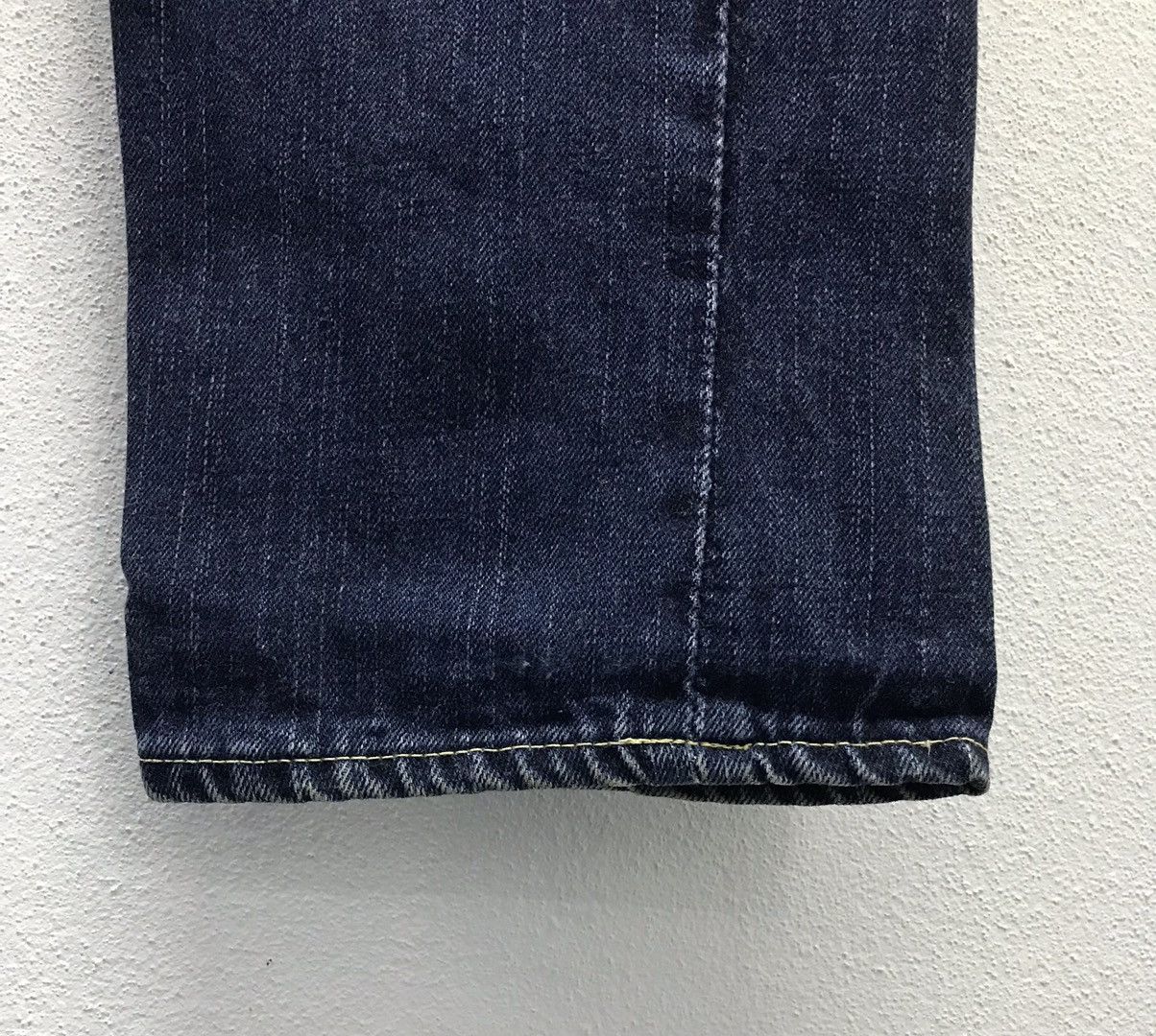 Japanese Brand × Vintage Vintage Deep Blue Made In Japan Denim Pants Size US 30 / EU 46 - 11 Thumbnail