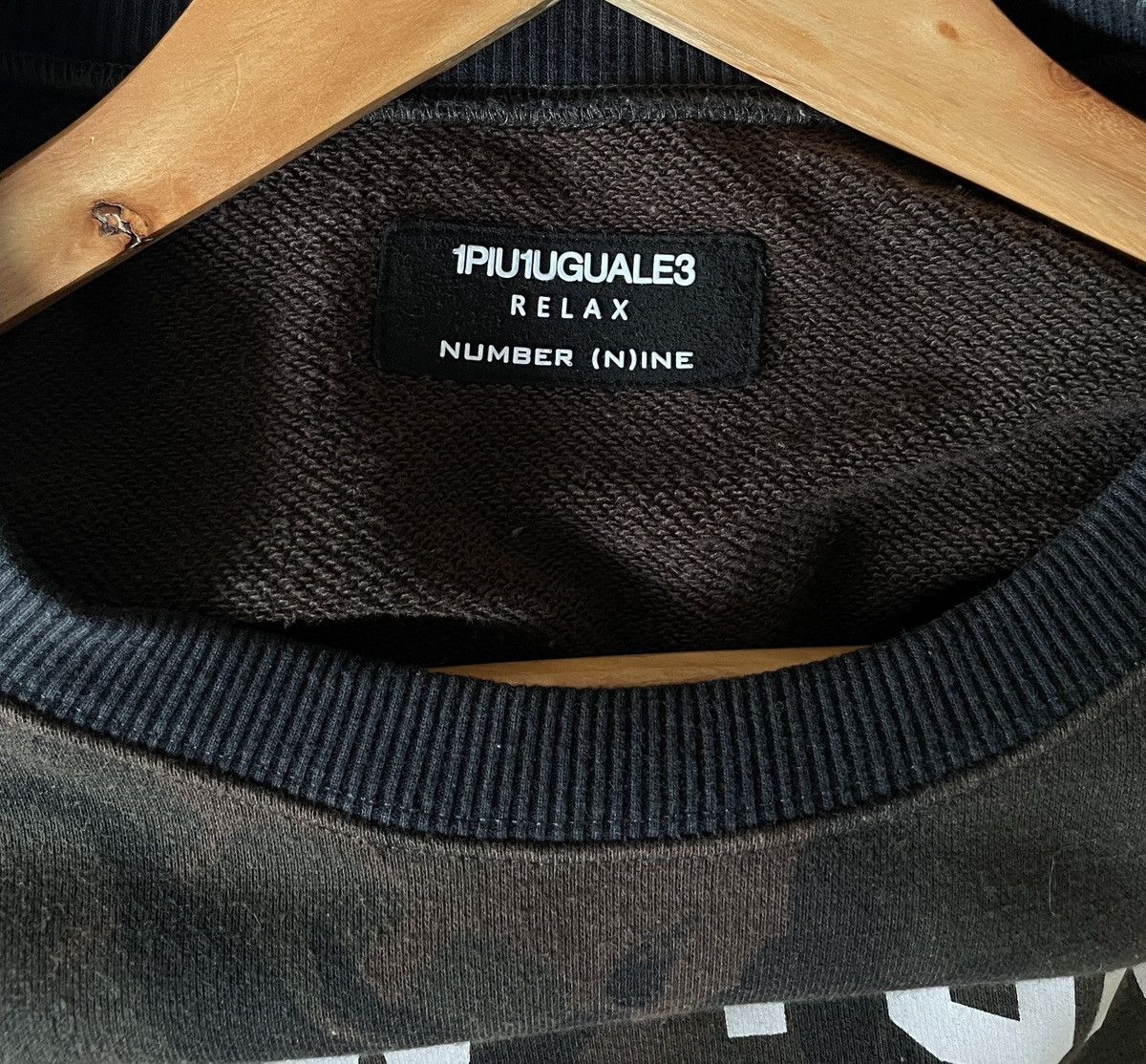 Number (N)ine Very Rare Vintage Number Nine Camouflage Sweatshirt 2000s Size US M / EU 48-50 / 2 - 7 Thumbnail