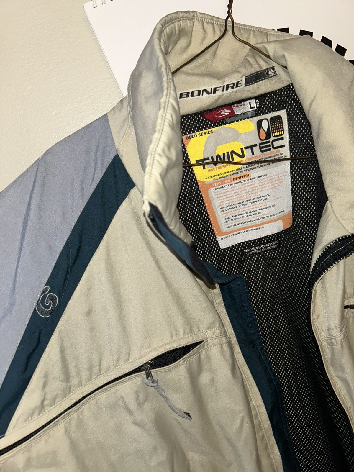 Bonfire Outerwear Twintech gold series vented outer shell Size US XL / EU 56 / 4 - 4 Thumbnail