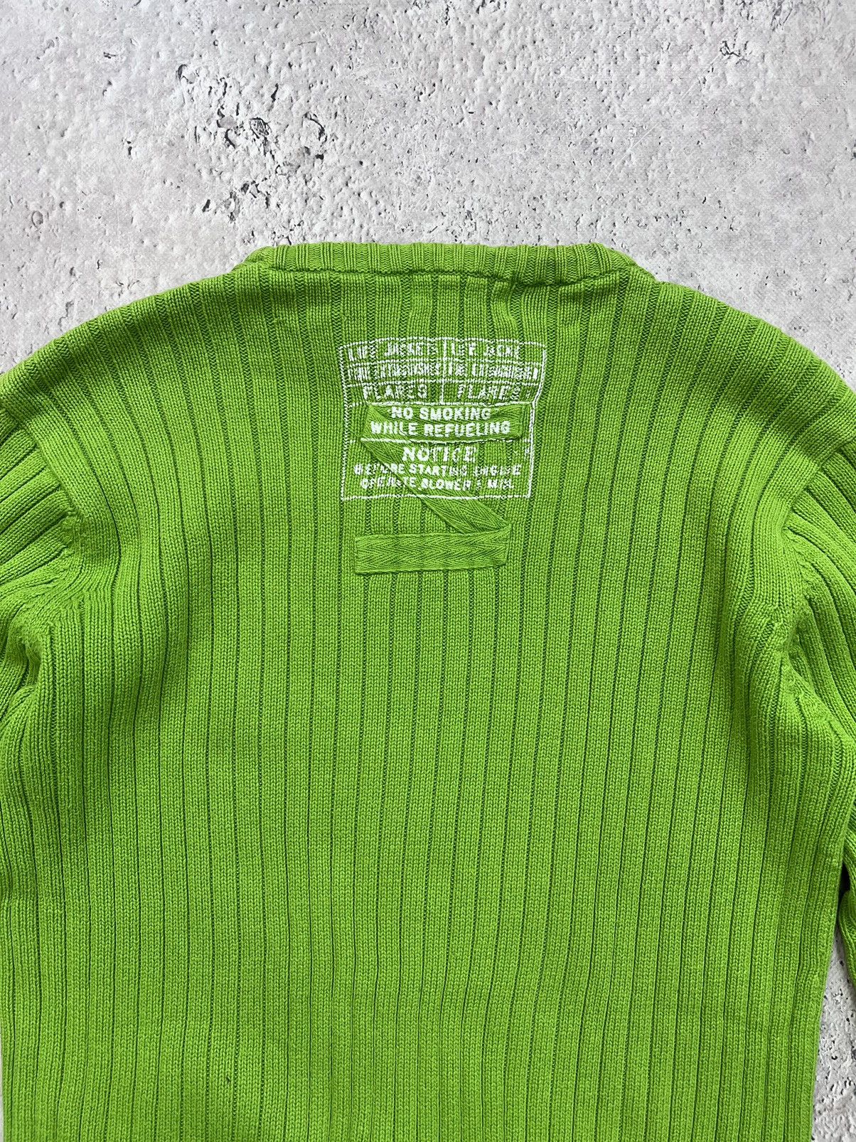 20471120 × Seditionaries VINTAGE Y2K Seditionaries Knitted Print 777 Stylish Sweater Size US M / EU 48-50 / 2 - 11 Thumbnail