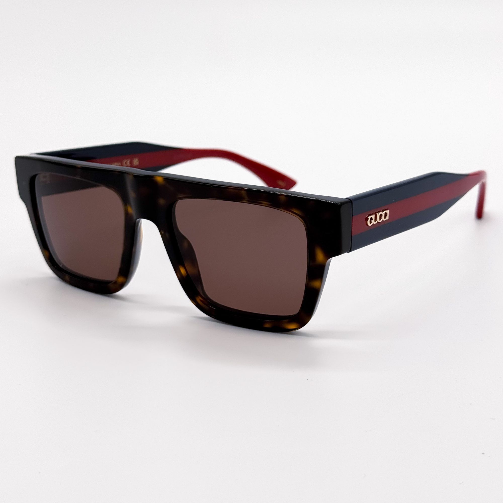 Gucci NEW GUCCI GG1868S 002 HAVANA BLUE RED UNISEX SUNGLASSES Size ONE SIZE - 7 Thumbnail