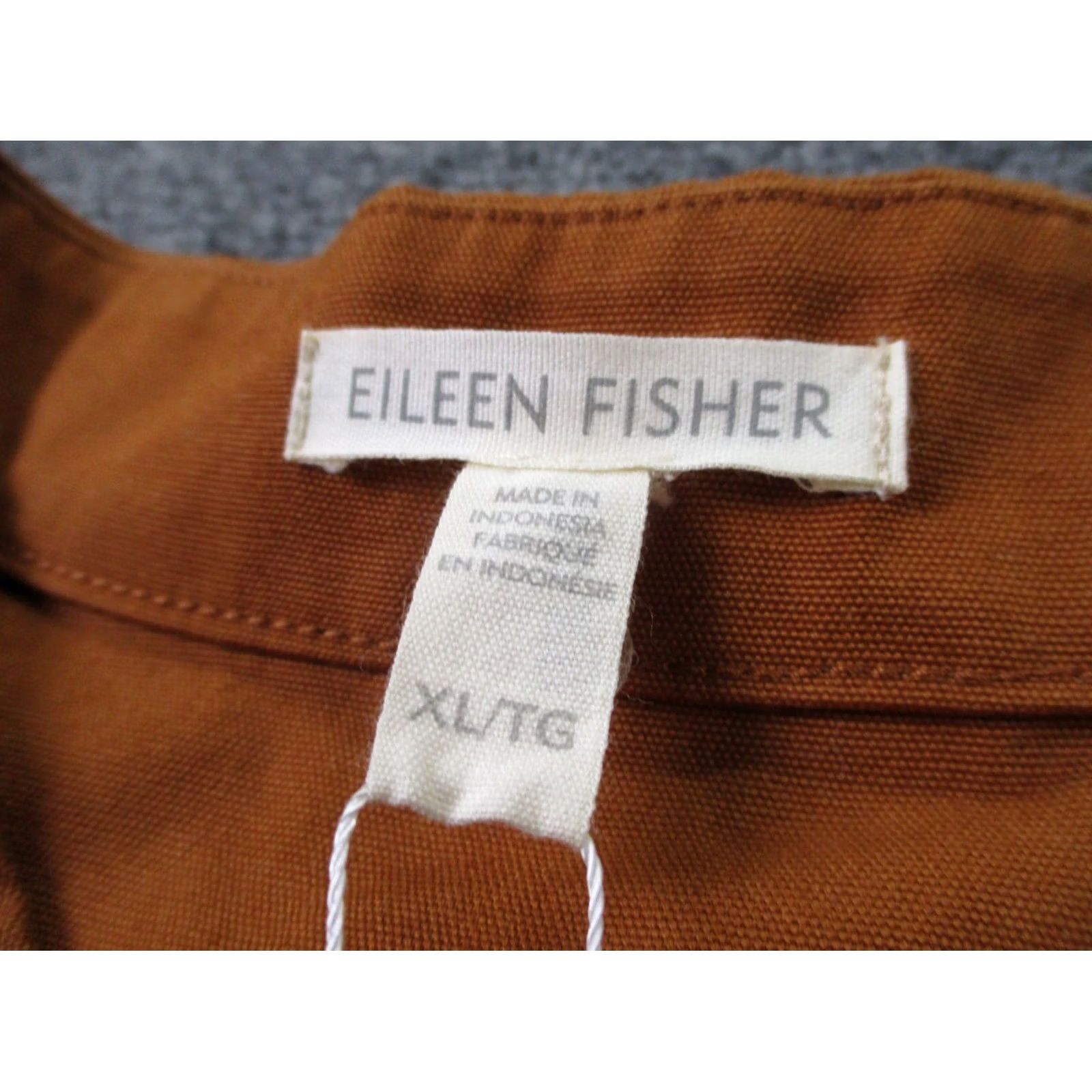 Eileen Fisher Eileen Fisher Jacket Womens XL Orange Mandarin Classic Oversized NEW Size XL / US 12-14 / IT 48-50 - 6 Thumbnail