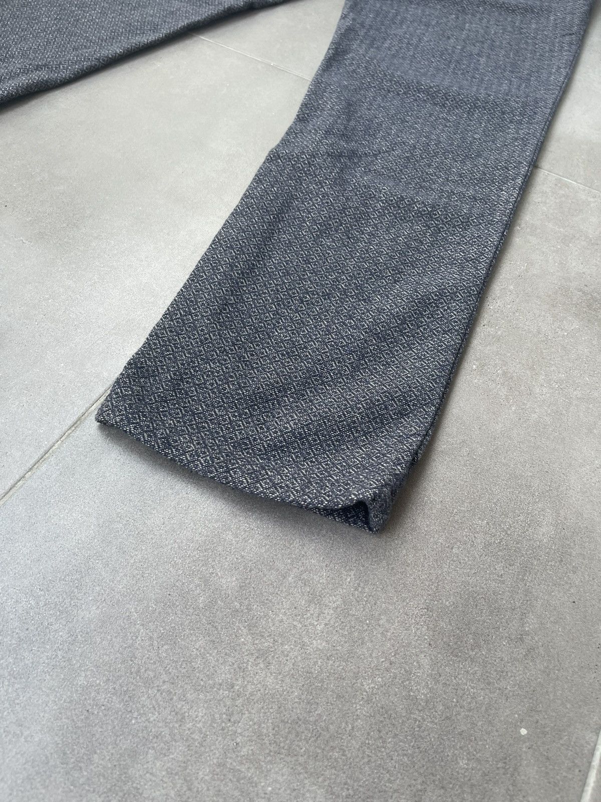 Incotex Incotex Formal Casual Grey White Wool Casual Pants Size US 34 / EU 50 - 11 Thumbnail