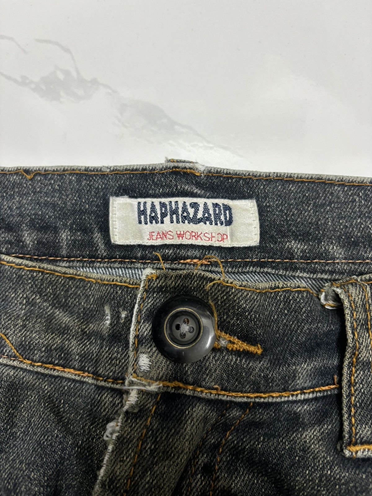 If Six Was Nine Flare Jeans Haphazard Distress Bootcut Flared Jeans Size US 28 / EU 44 - 9 Thumbnail