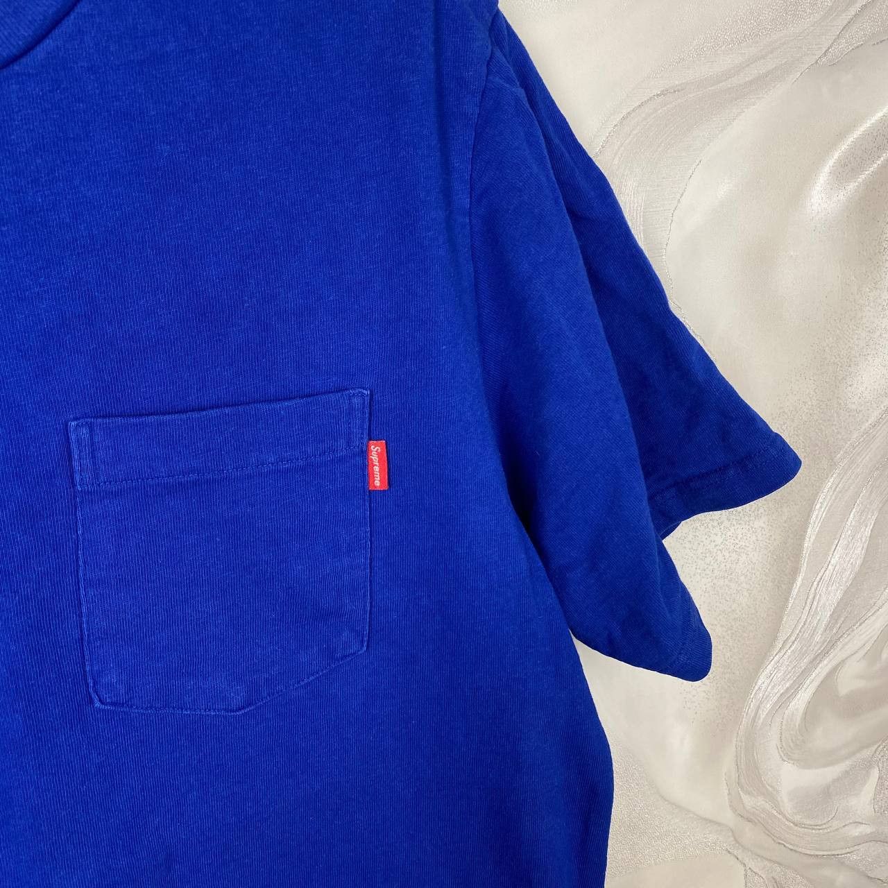 Supreme Supreme Pocket T-Shirt Tee Royal Blue Size M Size US M / EU 48-50 / 2 - 5 Thumbnail