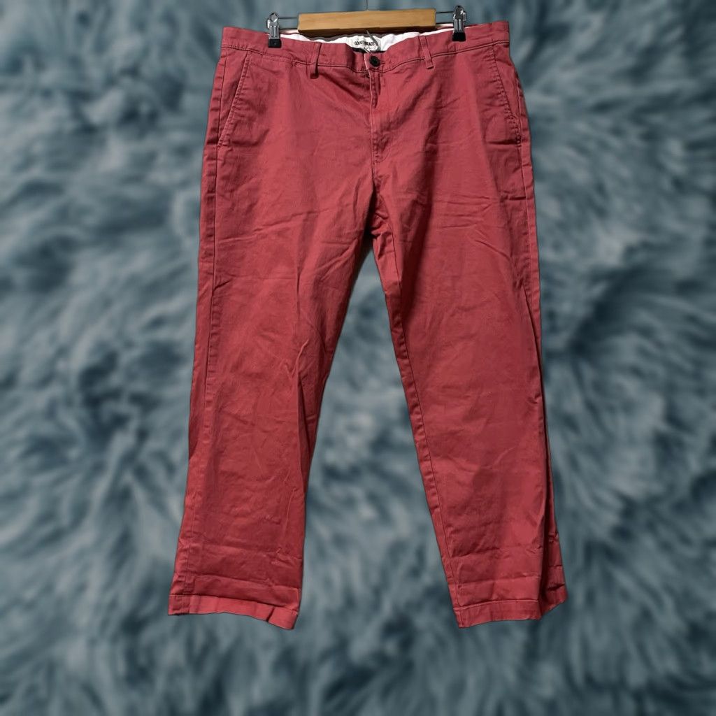 Vintage Goodthreads Pants Men 38 X 28 Chino Straight Red Cotton Blend Stretch Casual Business Travel Shirt? Size US 38 / EU 54 - 1 Thumbnail