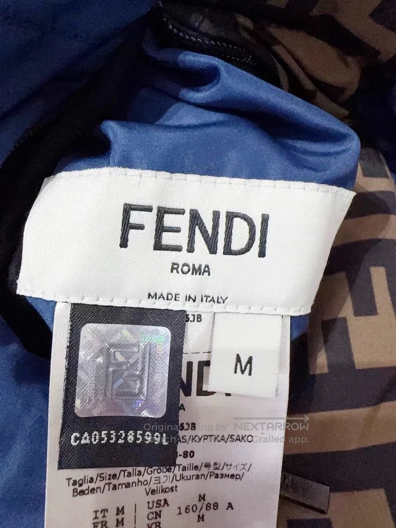 Fendi Fendi Logo Print Puffer Vest Size M / US 6-8 / IT 42-44 - 6 Thumbnail