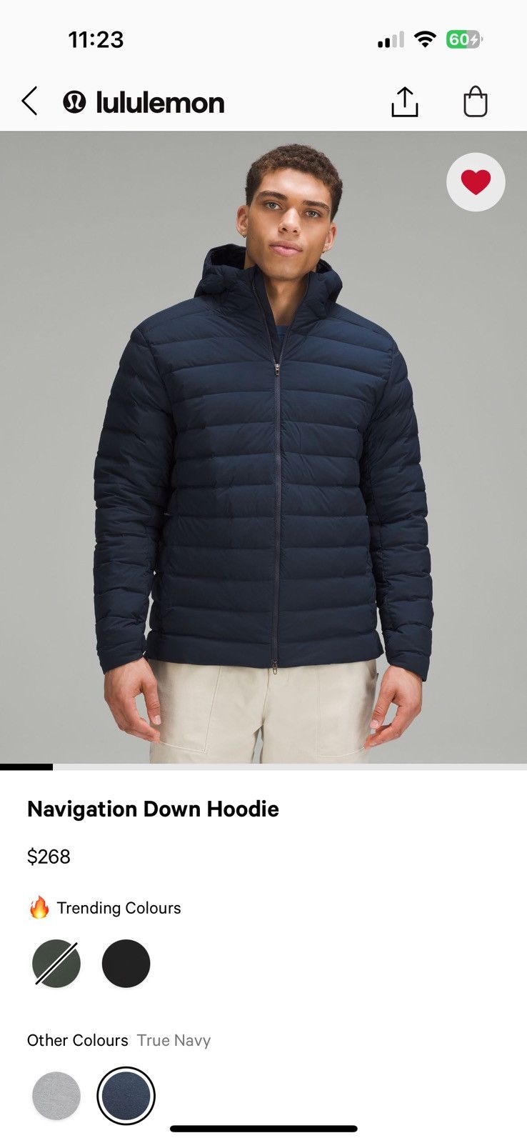 Lululemon Navigation Down Hoodie Size US M / EU 48-50 / 2 - 5 Thumbnail