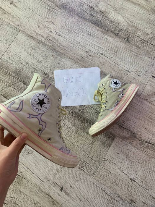 Converse Golf Le Fleur x Chuck 70 High 'Flame - Pastel Yellow