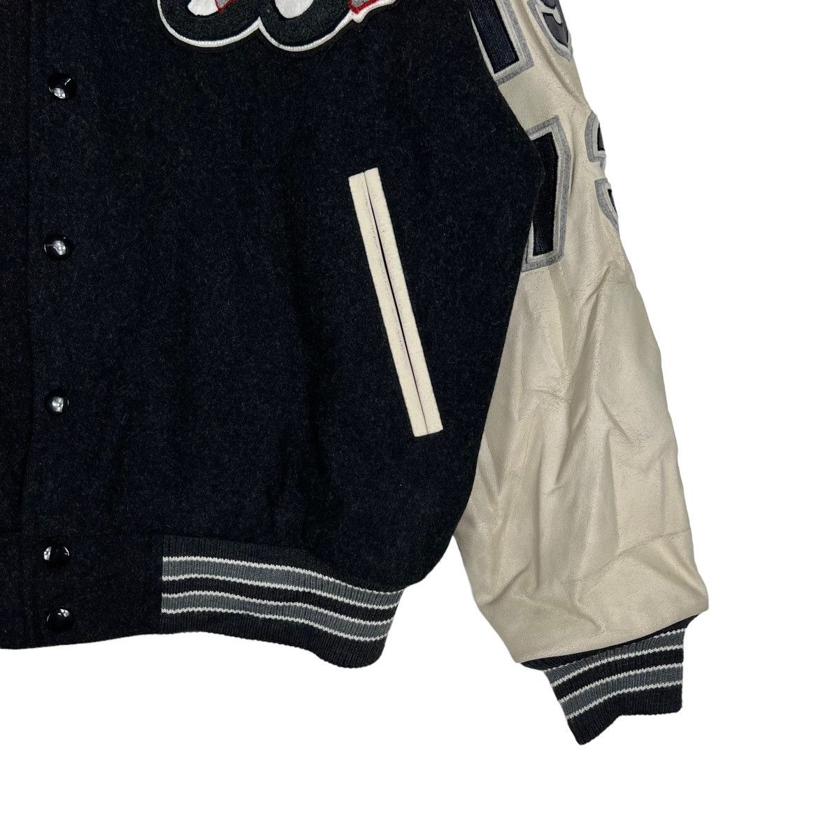 Fila 🔥 VINTAGE FILA STADIUM VARSITY BOMBER JACKET Size US L / EU 52-54 / 3 - 8 Thumbnail