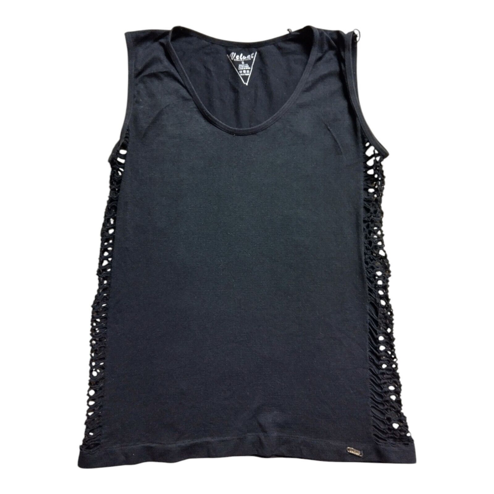 Other Women's Velvet Collections Top,Black,Small,Cut Out Sides Size S / US 4 / IT 40 - 1 Preview