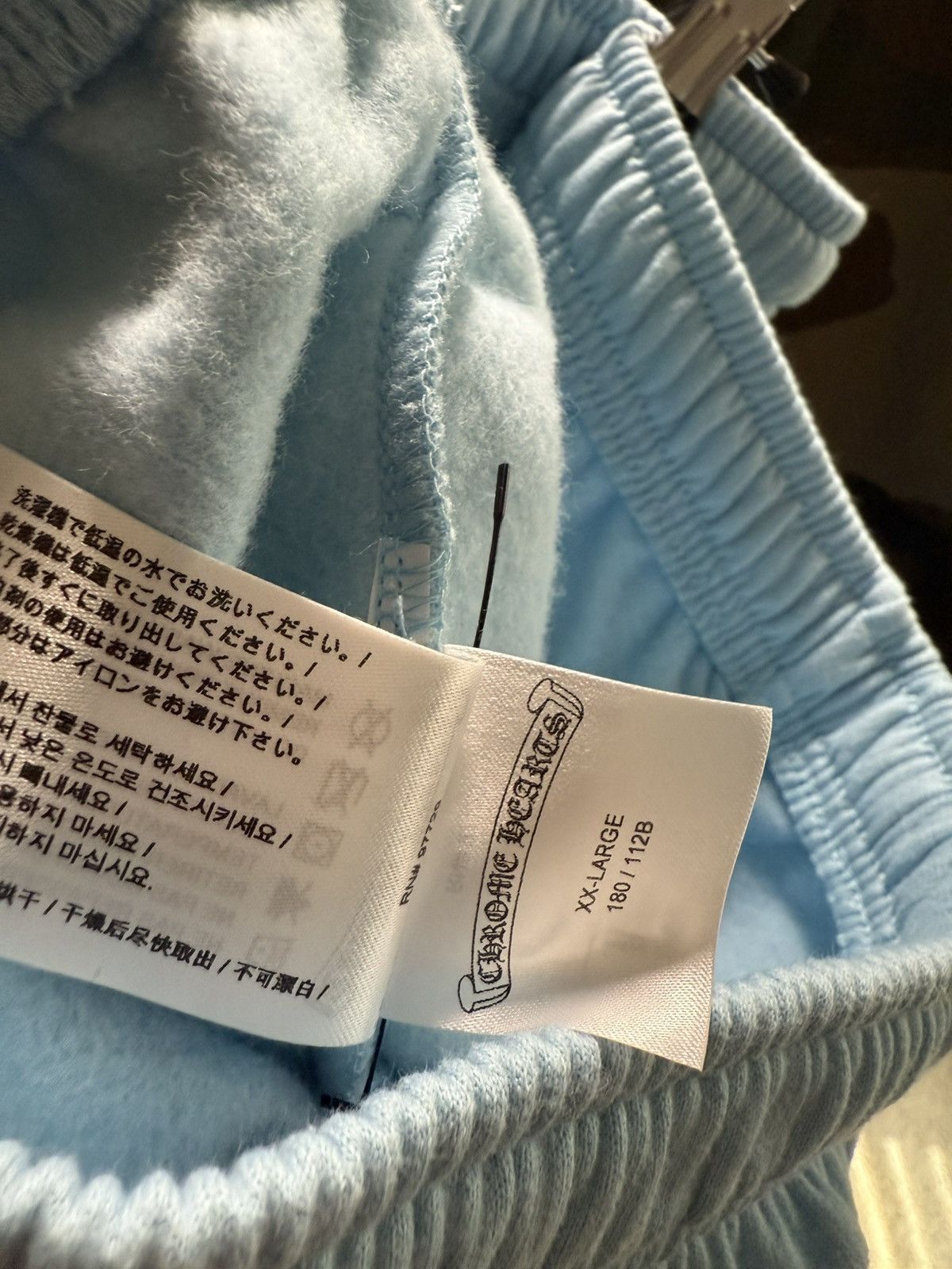 Chrome Hearts Chrome Hearts Miami Art Basel Exclusive Blue Sweatpants Size US 38 / EU 54 - 10 Thumbnail