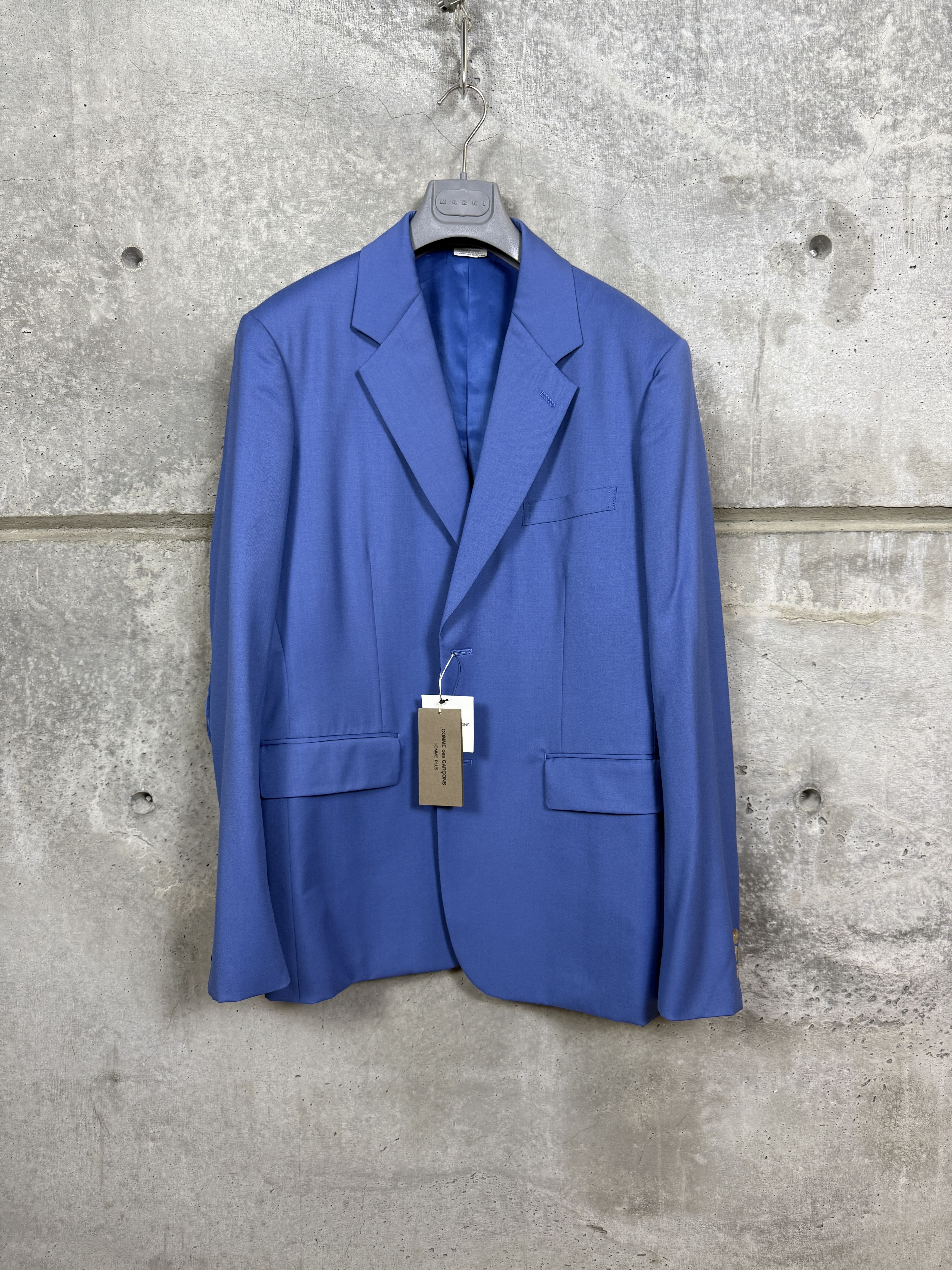 Comme des Garcons $2725 Comme des Garcoons Blue Slit Arm Blazer Size US L / EU 52-54 / 3 - 5 Thumbnail