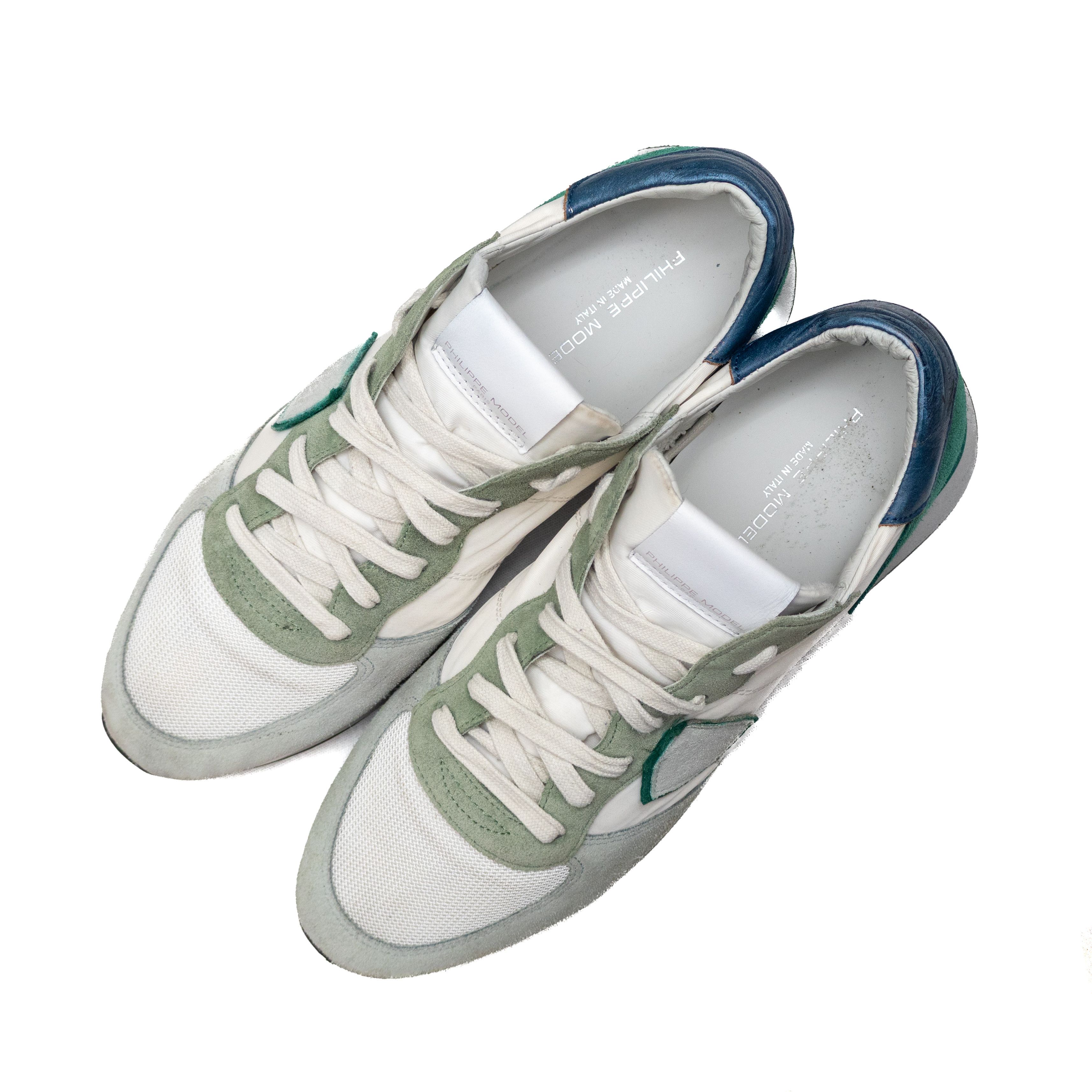 Philippe Model Philippe Model Paris Tropez Tzlu W111 Men’s Sneakers White Size US 9 / EU 42 - 6 Thumbnail