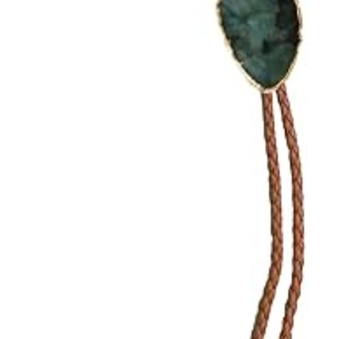 Other Brown Cord - Emerald - Bolo Tie Size ONE SIZE - 4 Thumbnail
