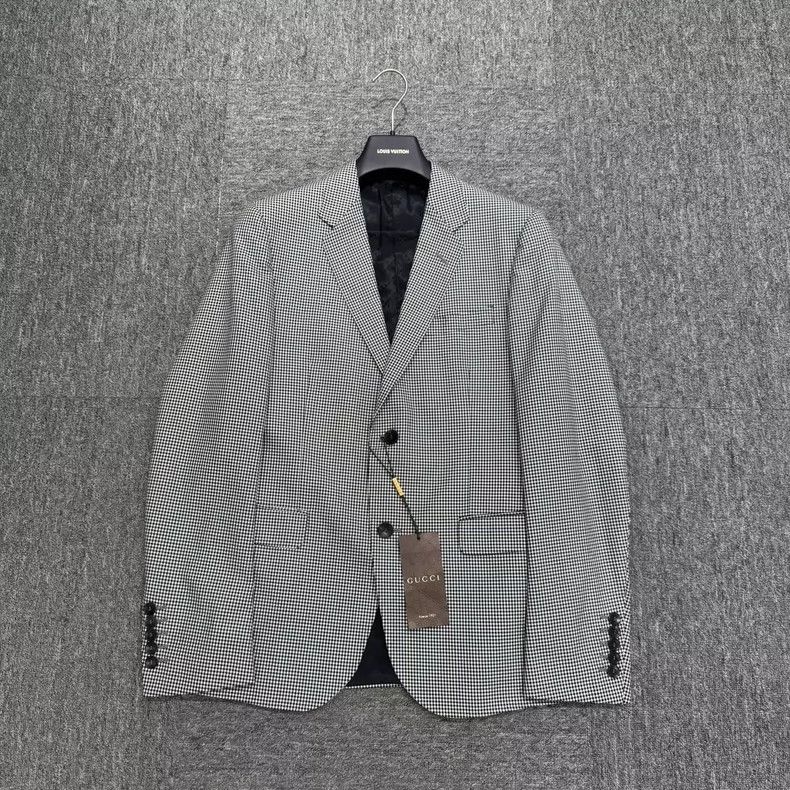 Gucci Gucci Thousand-bird checkered suit 2506-Nextarrow Size 48R - 1 Thumbnail