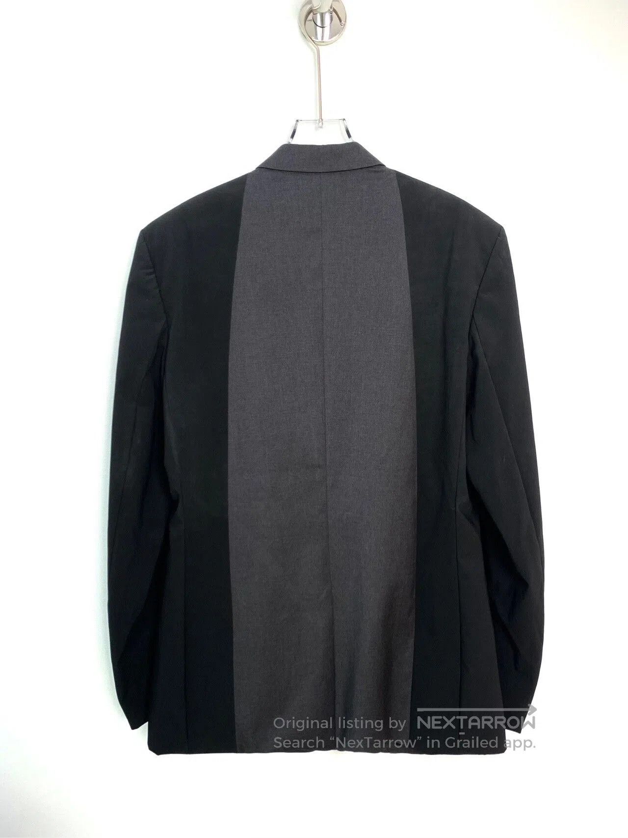 Dior Dior Men's Black Gray Wool Blazer. Size US XL / EU 56 / 4 - 2 Thumbnail