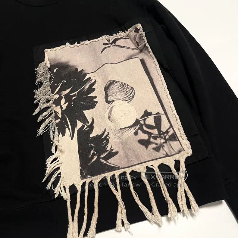 Jil Sander Jil Sander Fringe patchwork collaboration long-sleeve hood Size S / US 4 / IT 40 - 2 Thumbnail