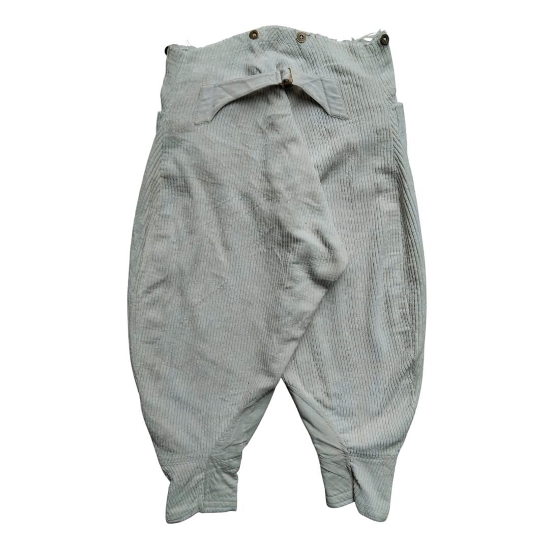 Mister Freedom Vintage Victorian men's cord breeches Size US 29 - 2 Thumbnail