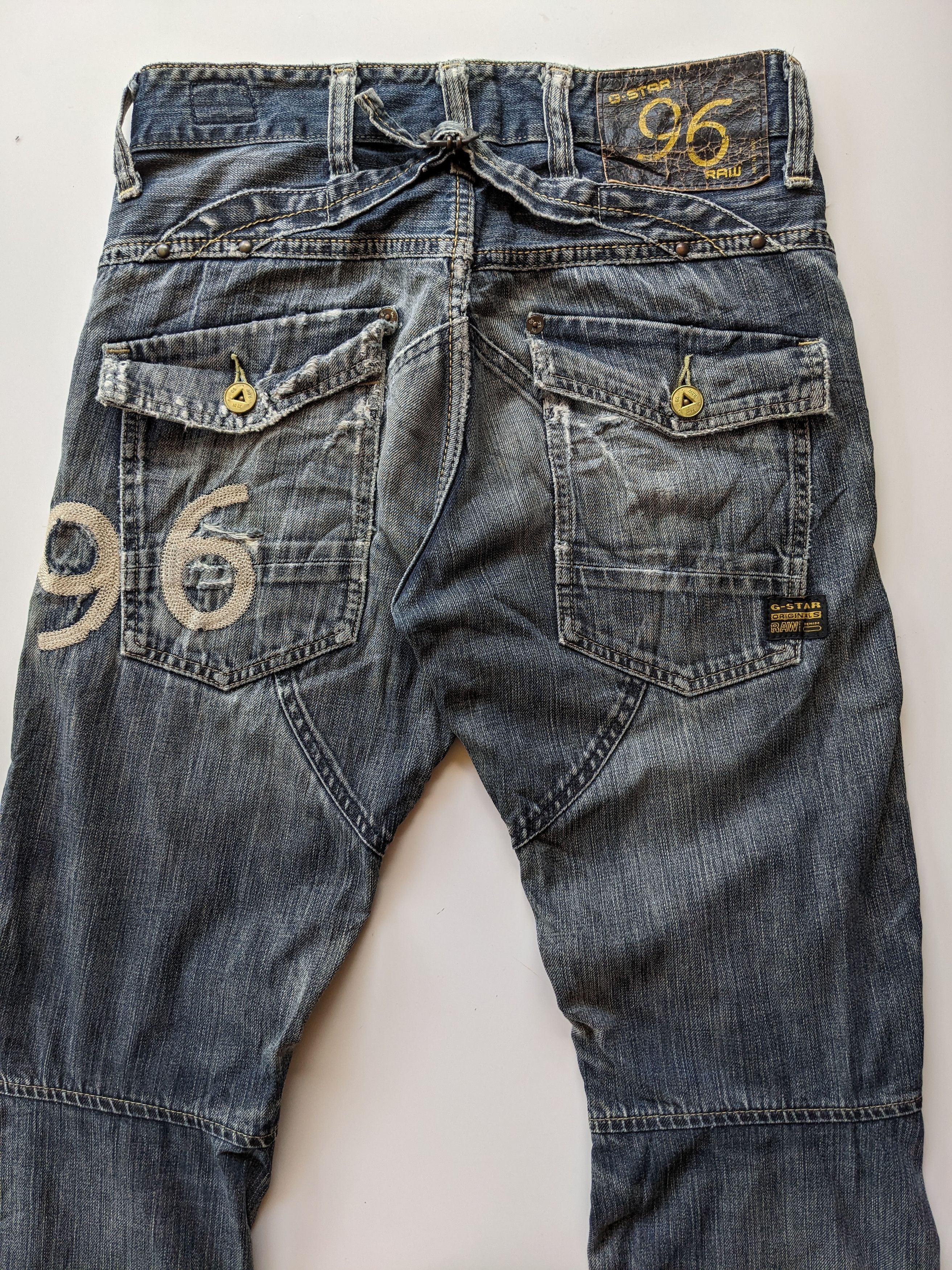 G-Star G-Star Raw distressed clawmark faded jeans Size US 30 / EU 46 - 7 Thumbnail