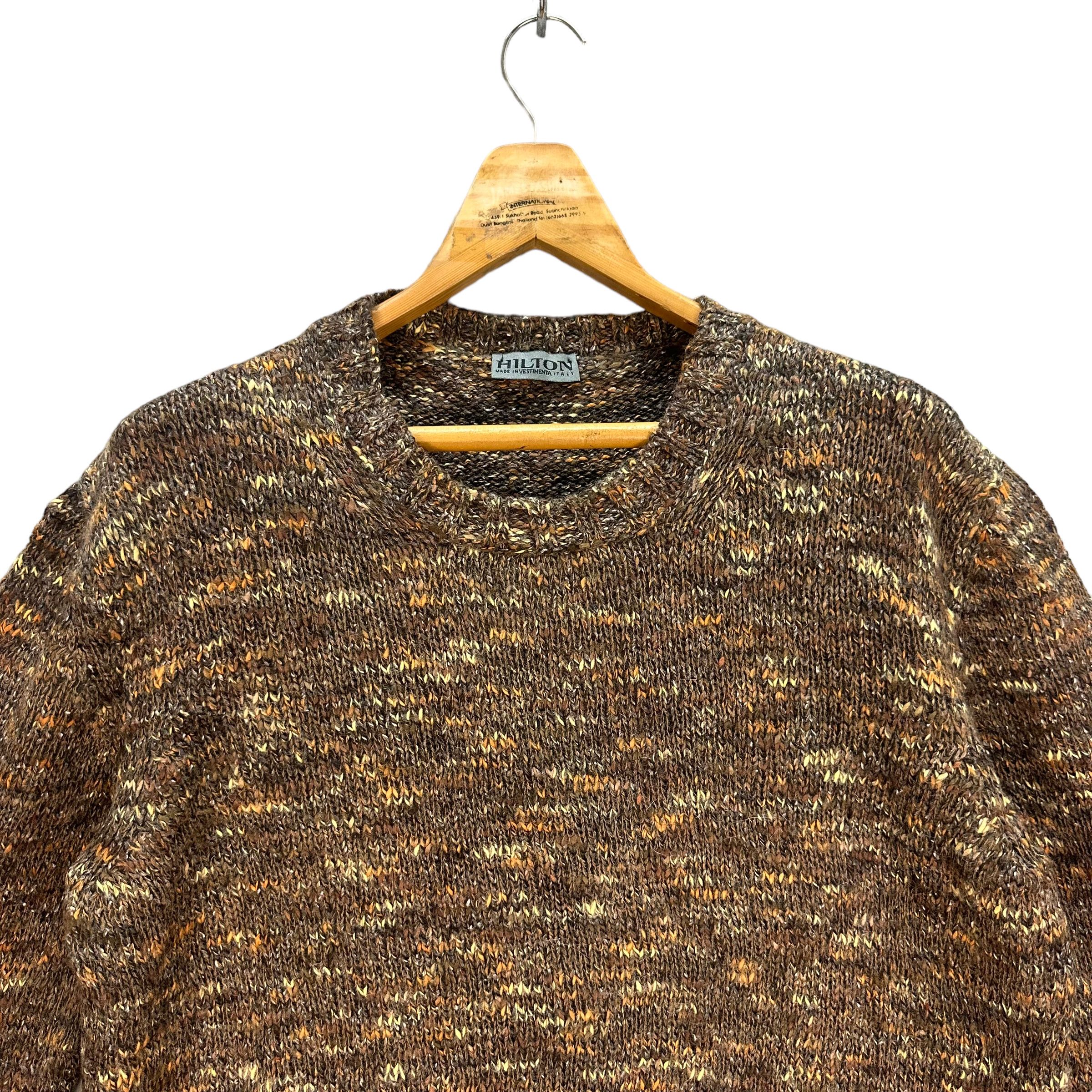 Other HILTON MADE IN VESTIMENTA ITALY KNITWEAR #8118-202 Size US L / EU 52-54 / 3 - 2 Thumbnail