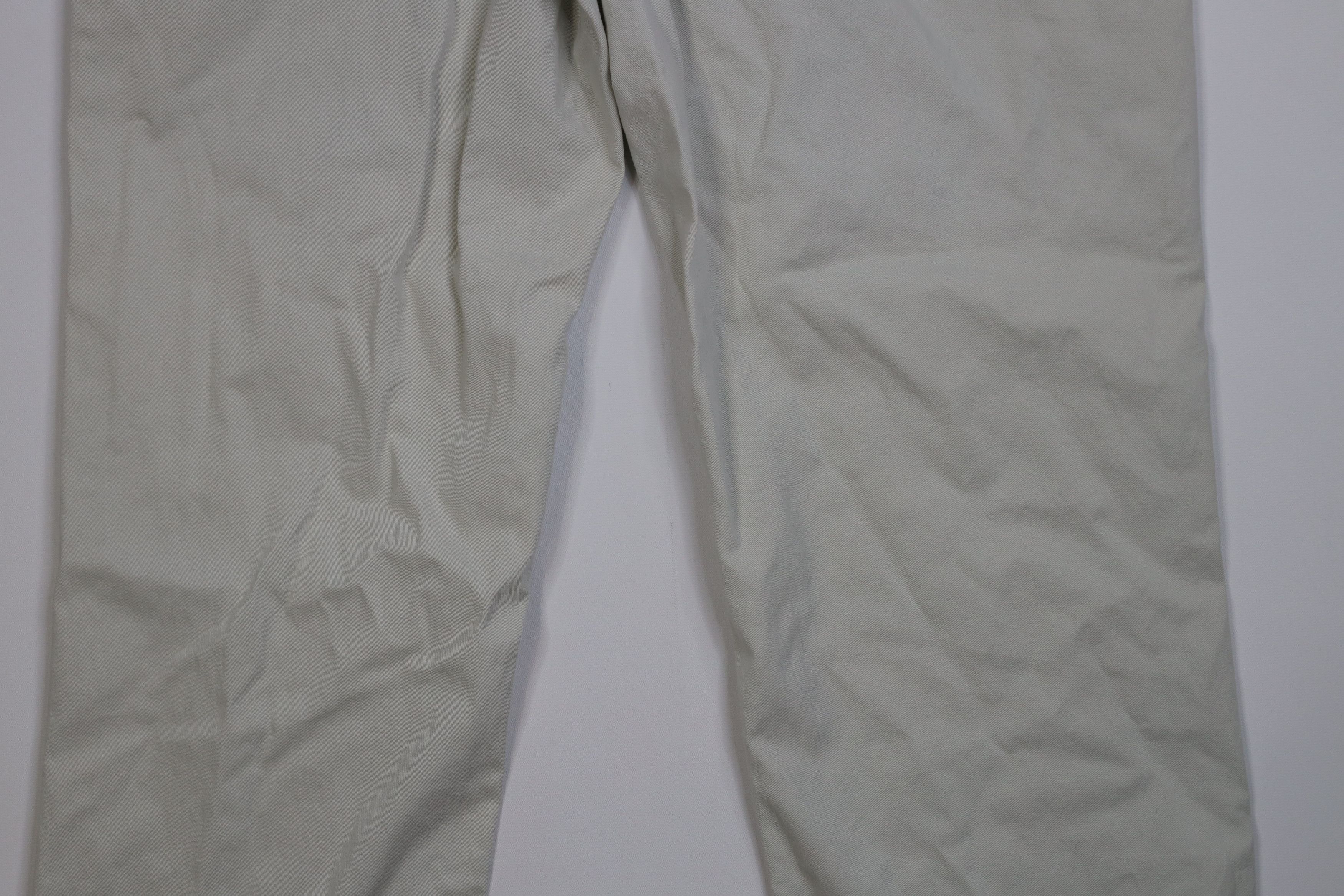 Tommy Hilfiger Vintage 90s Tommy Hilfiger Wide Leg Chino Pants Stone Cotton Size US 38 / EU 54 - 10 Thumbnail