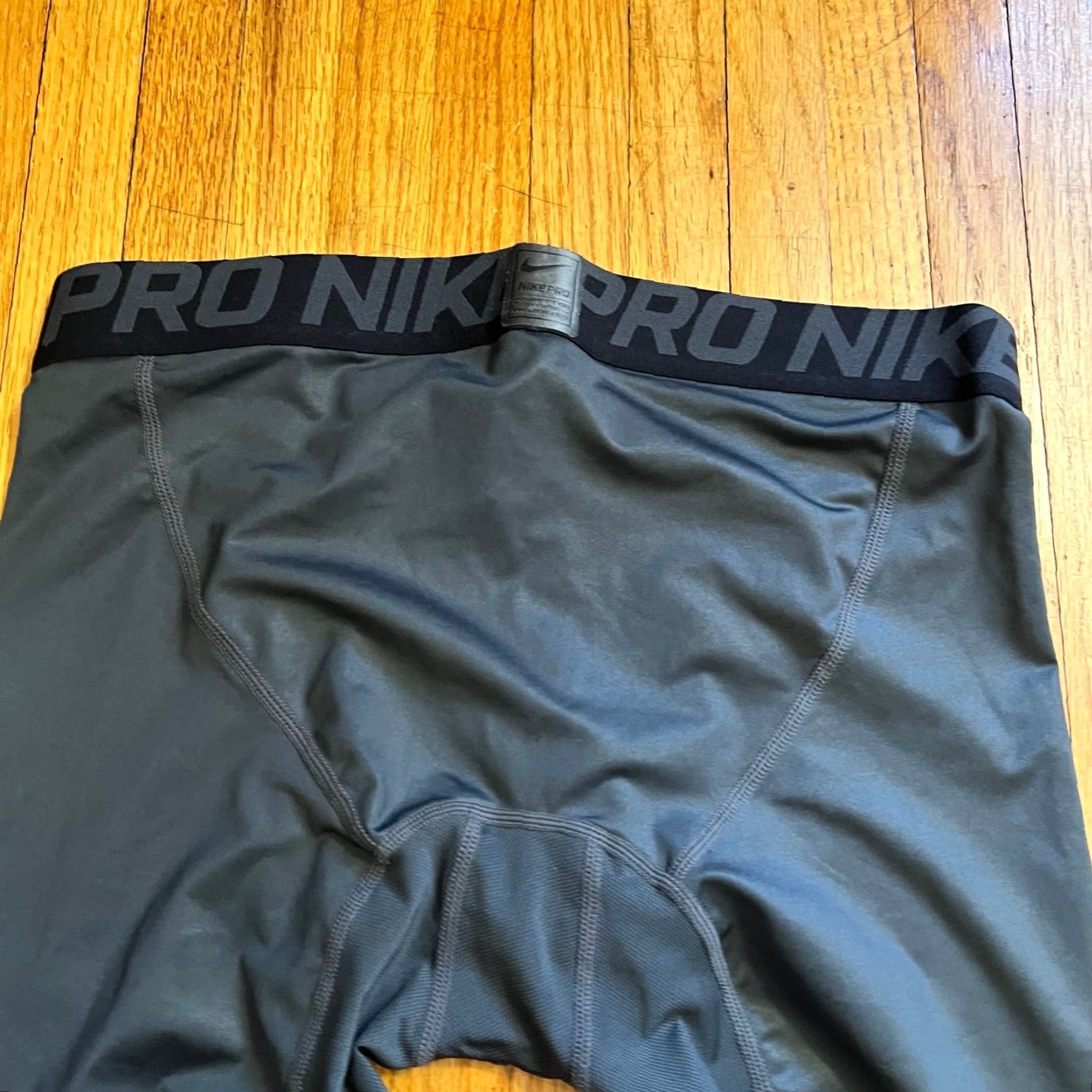 Nike Nike Pants Mens Large Pro 743019 Compression Pro Fit Black Tights Size US 33 - 4 Thumbnail