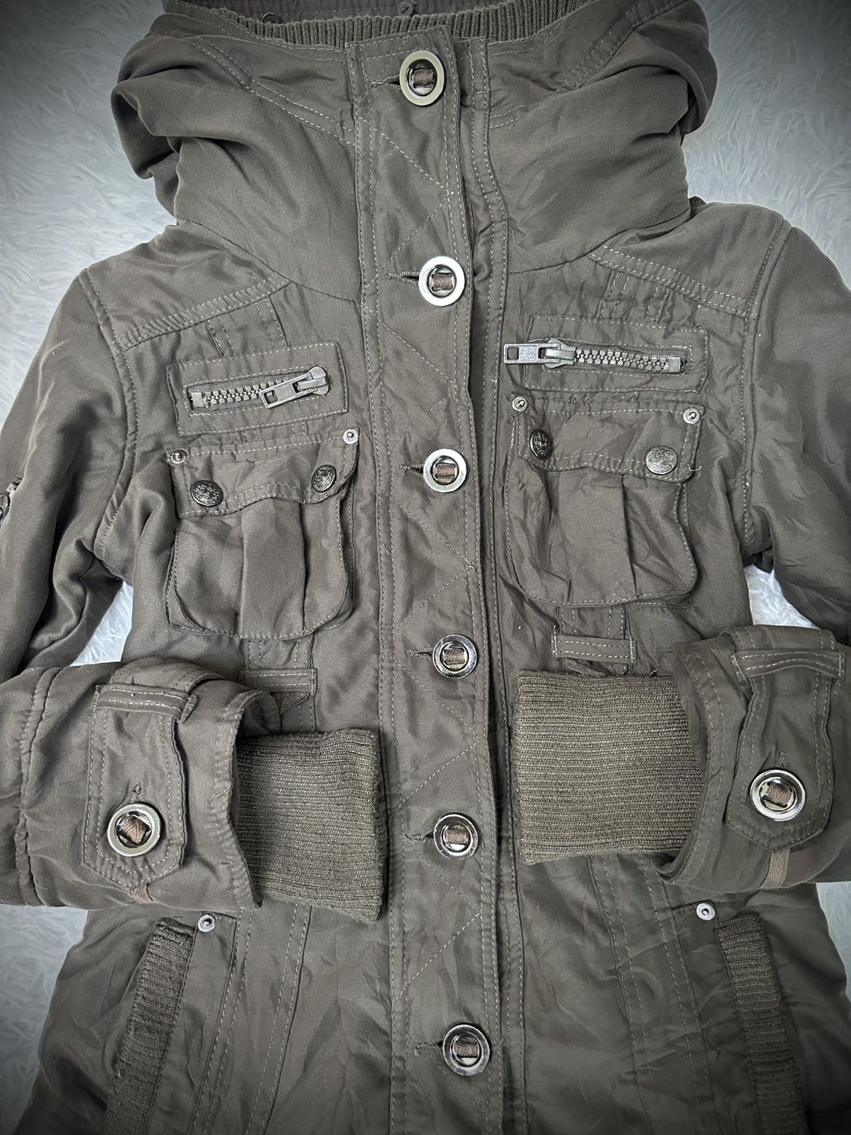 GOA 💥rare💥 2000s japanese brand INGNI vkei military jacket Size US M / EU 48-50 / 2 - 5 Thumbnail