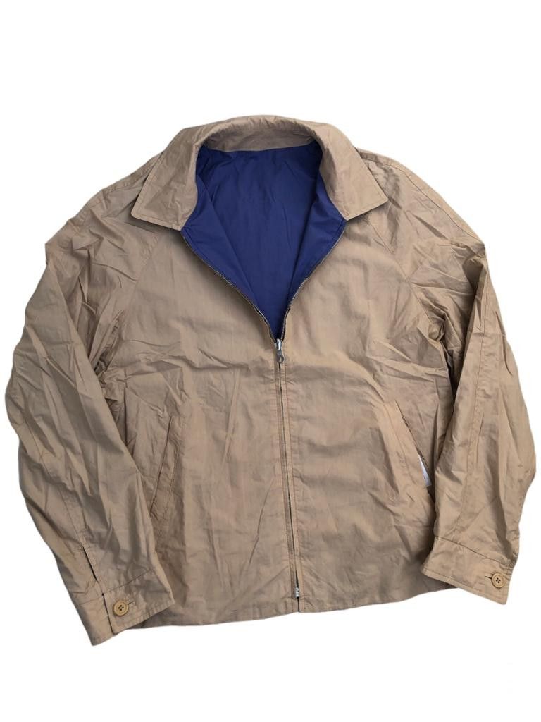 Agnona AGNONA REVERSIBLE PURPLE/BEIGE ZIP UP JACKET Size US M / EU 48-50 / 2 - 2 Thumbnail