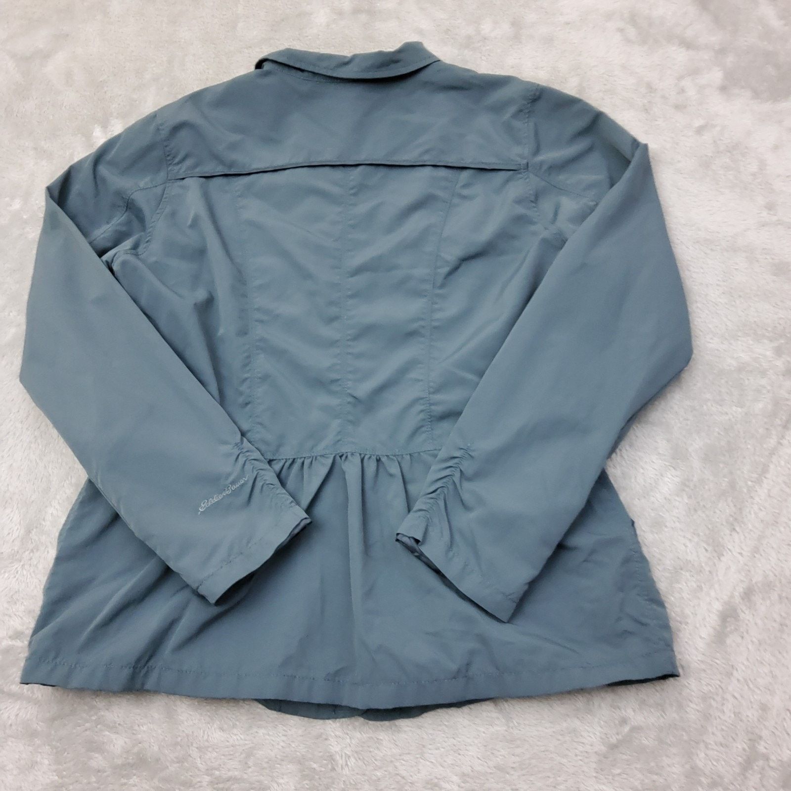 Eddie Bauer Eddie Bauer Travex Blue Button Closure Women’s Sz L Nylon Size L / US 10 / IT 46 - 6 Thumbnail