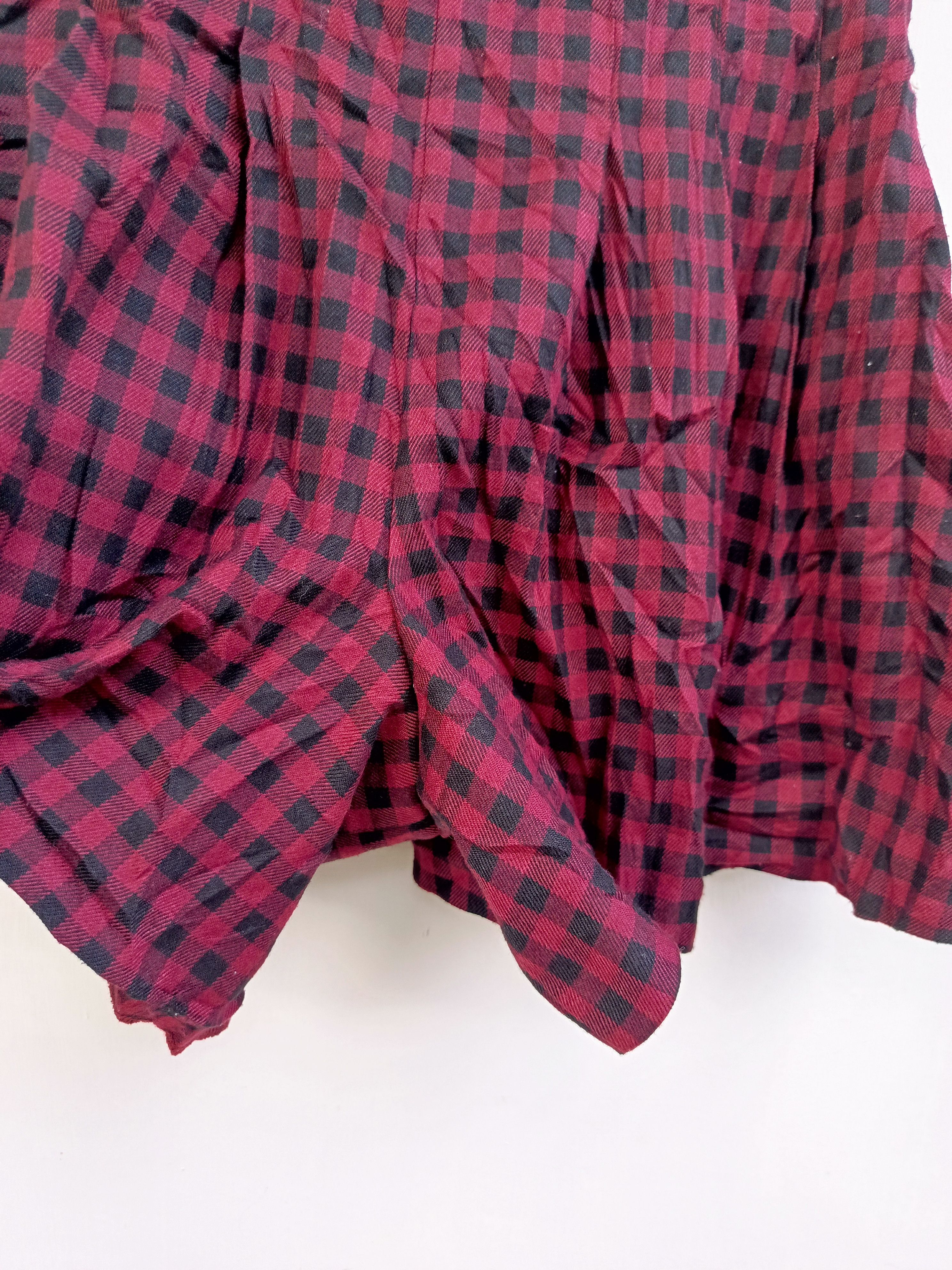 Japanese Brand Colza plaid punk skirt Size 28" / US 6 / IT 42 - 4 Thumbnail