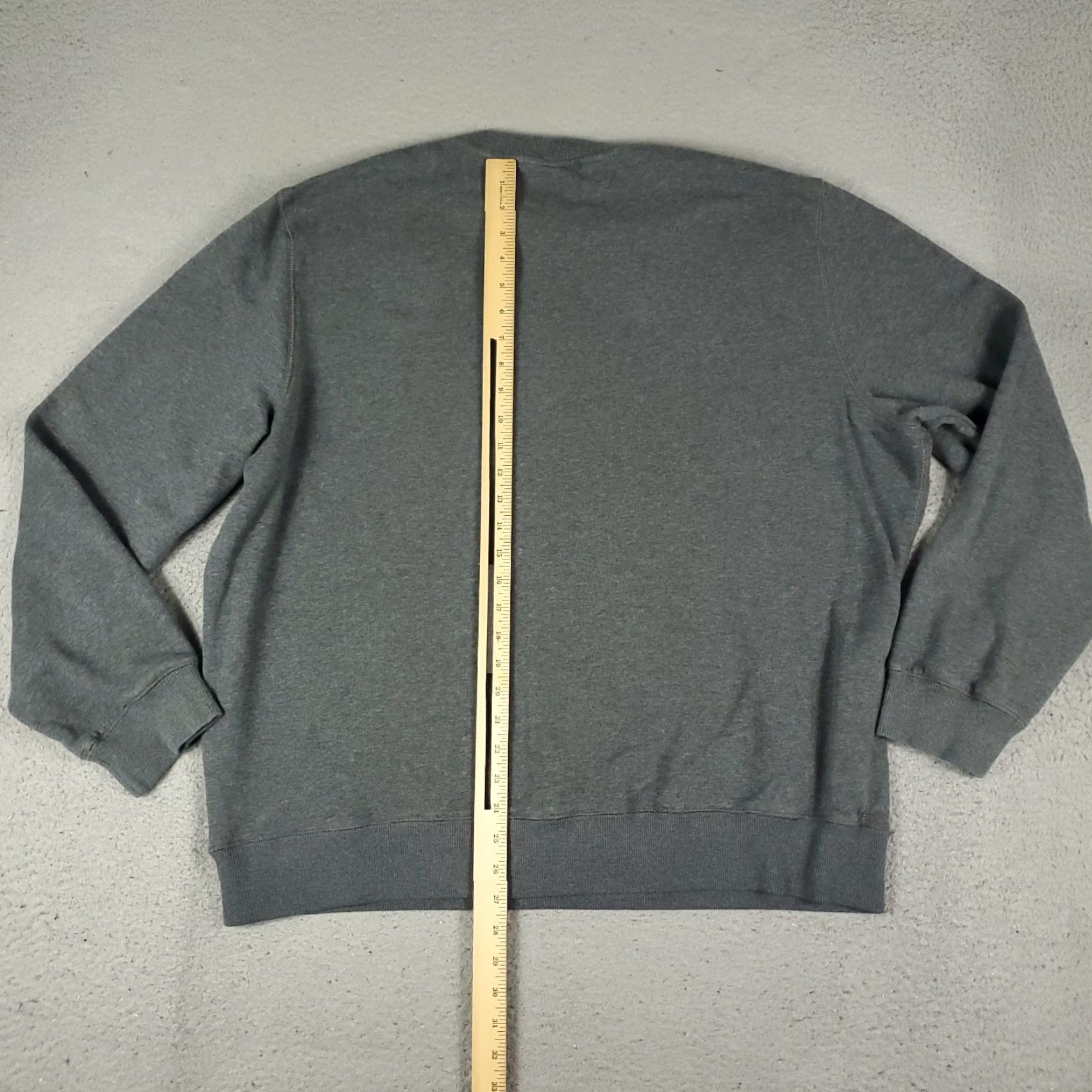 Nike Nike Sweater Mens 2XL Gray Fleece Pullover Crew Sweatshirt Size US XXL / EU 58 / 5 - 5 Thumbnail