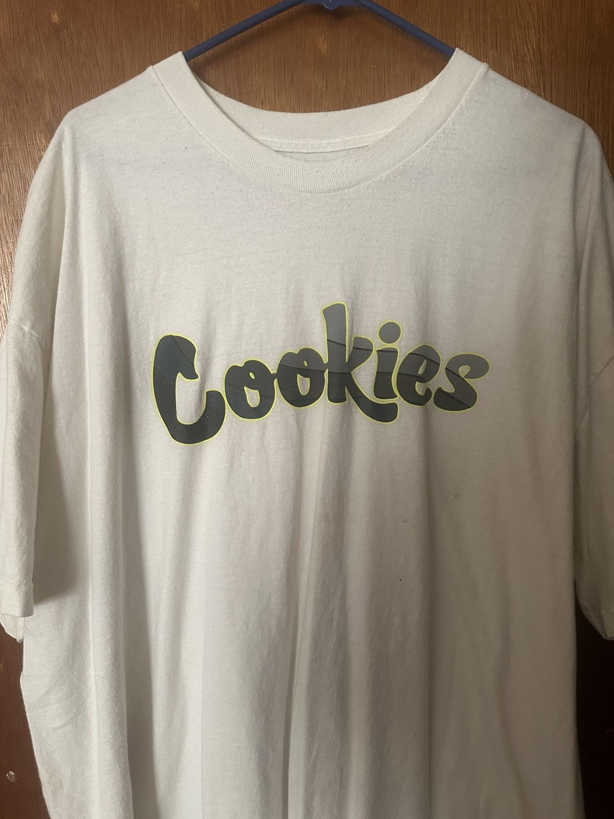 Cookies 3XL Cookies Neon Green Outline T-shirt Size US XXL / EU 58 / 5 - 1 Thumbnail