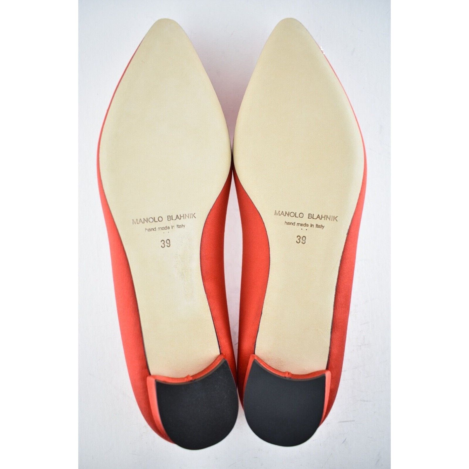 Manolo Blahnik Hangisi Satin Silver Jewel Buckle Ballerina Ballet Flat 39 Size US 9 / IT 39 - 12 Thumbnail
