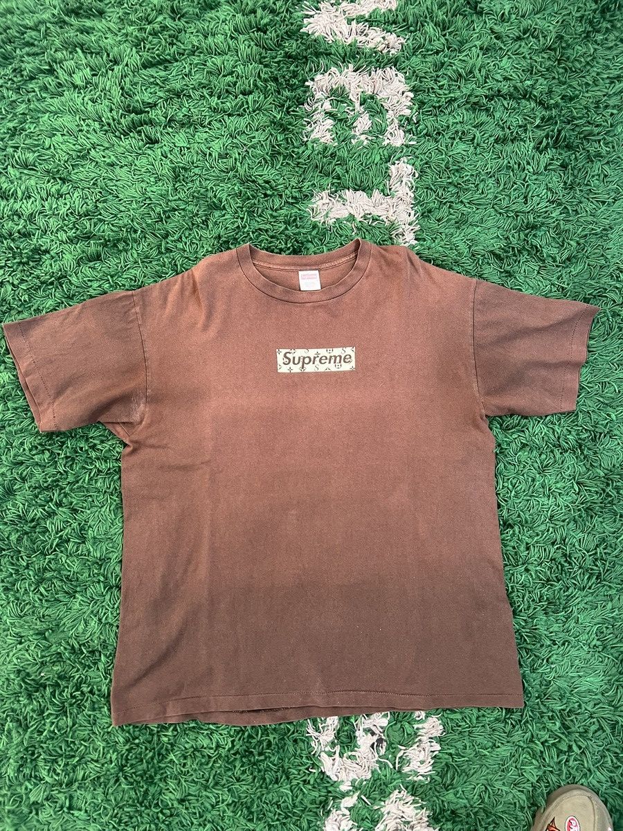Supreme Supreme LV Monogram Box Logo Tee 2000 Size US XL / EU 56 / 4 - 1 Thumbnail