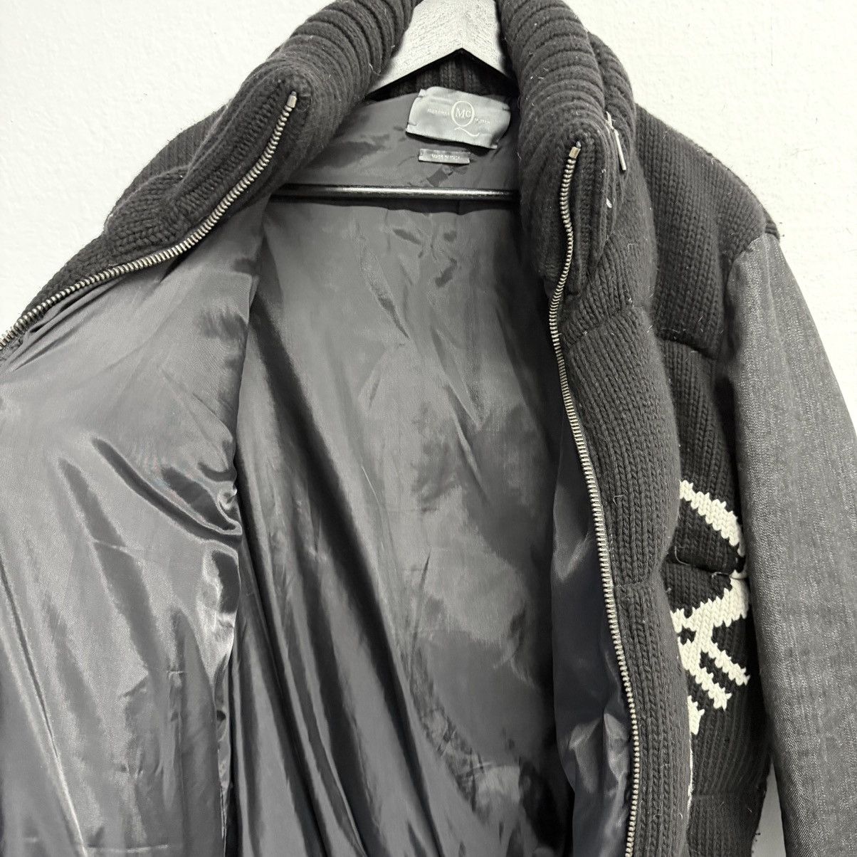 Alexander McQueen ALEXANDER MCQUEEN Scorpion & Bull Wool Knit Denim Jacket Size US M / EU 48-50 / 2 - 6 Thumbnail