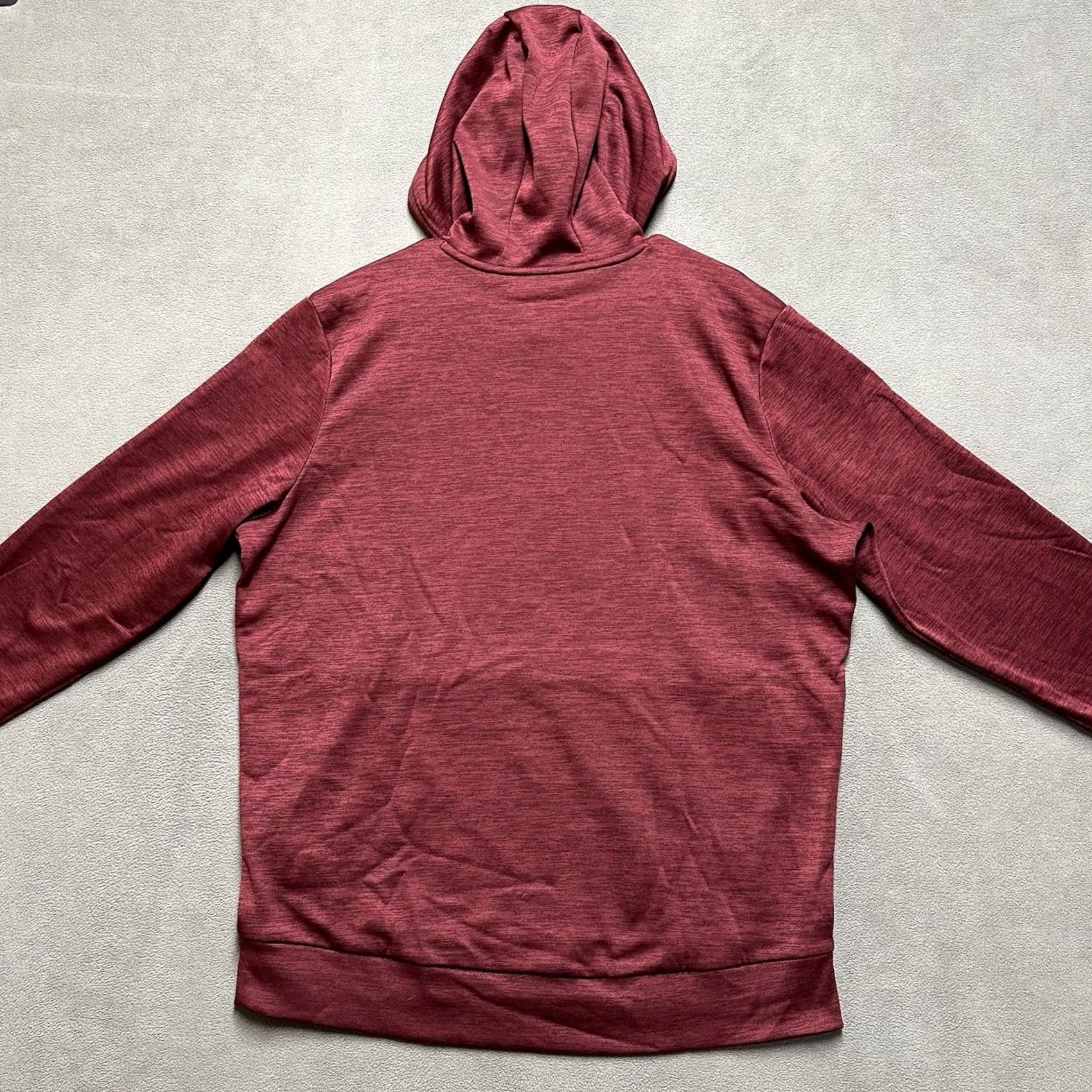 Under Armour Under Armour Fleece Twist Hoodie Mens Large Red Sweatshirt EUC Size US L / EU 52-54 / 3 - 2 Thumbnail