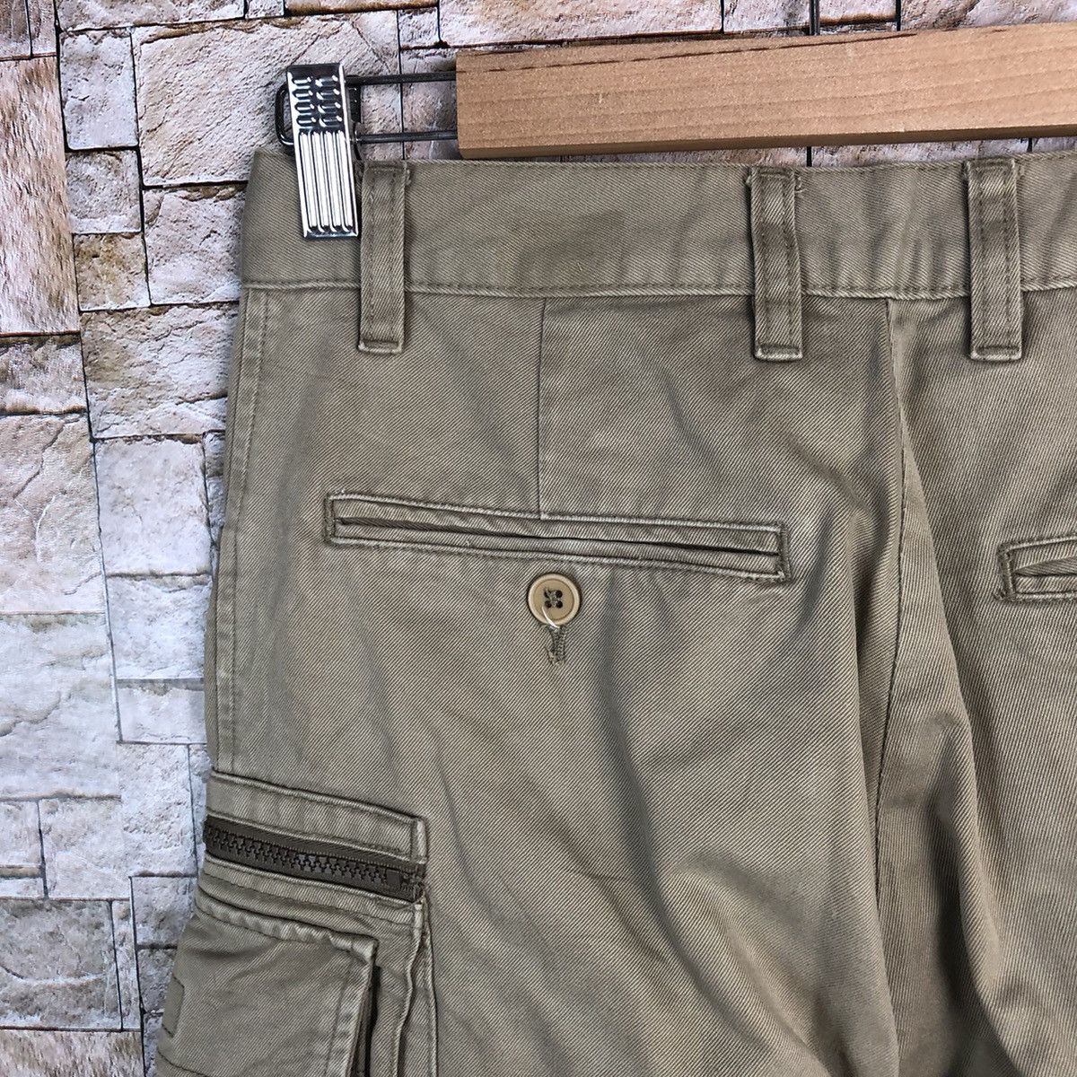 Japanese Brand DL Japan streetwear Brown Cargo Multipocket Pants #A457 Size US 29 - 17 Thumbnail