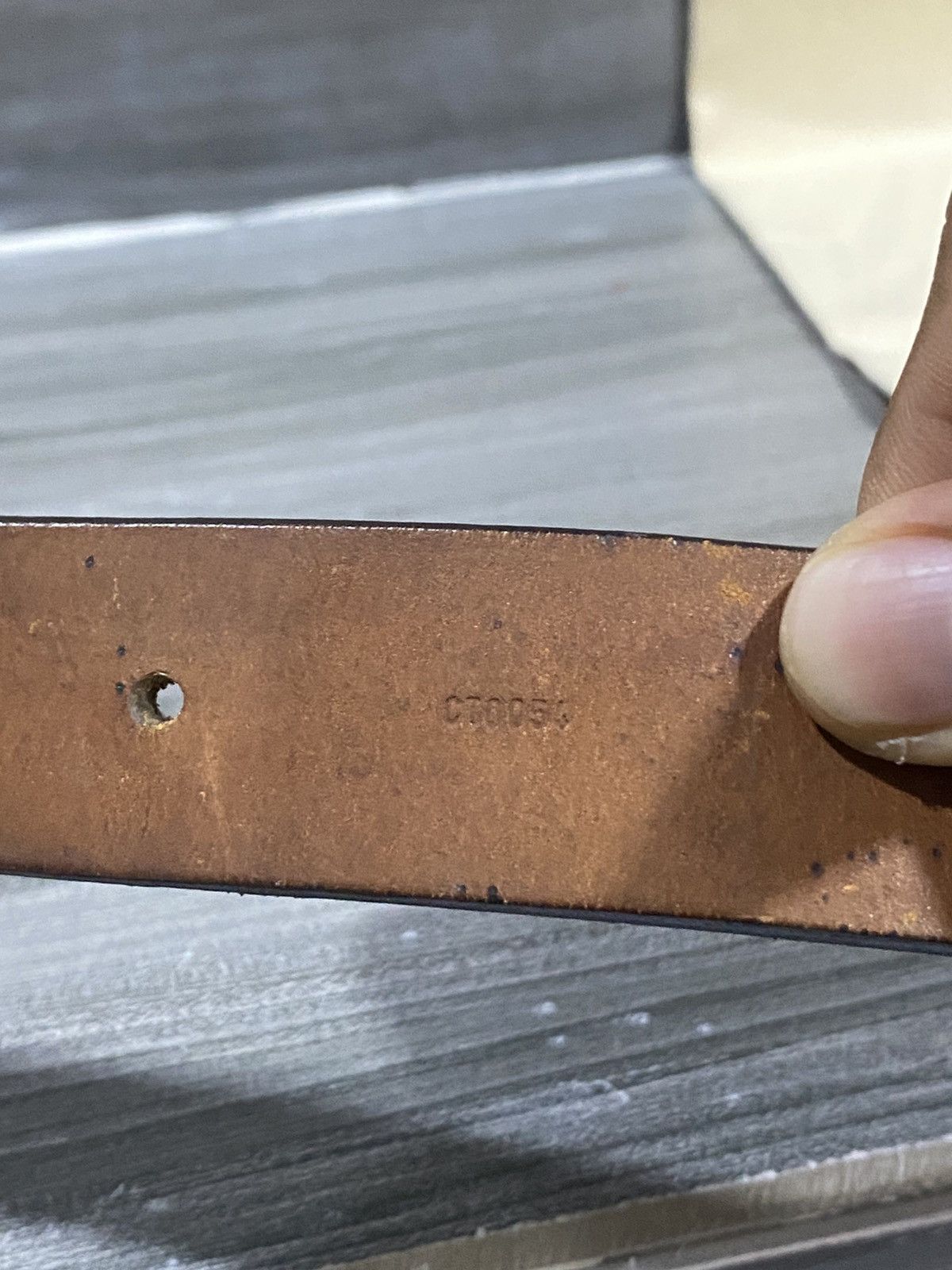 Louis Vuitton Louis Vuitton Paris Damier Ebene Belt Leather Made France Size 32 - 17 Thumbnail