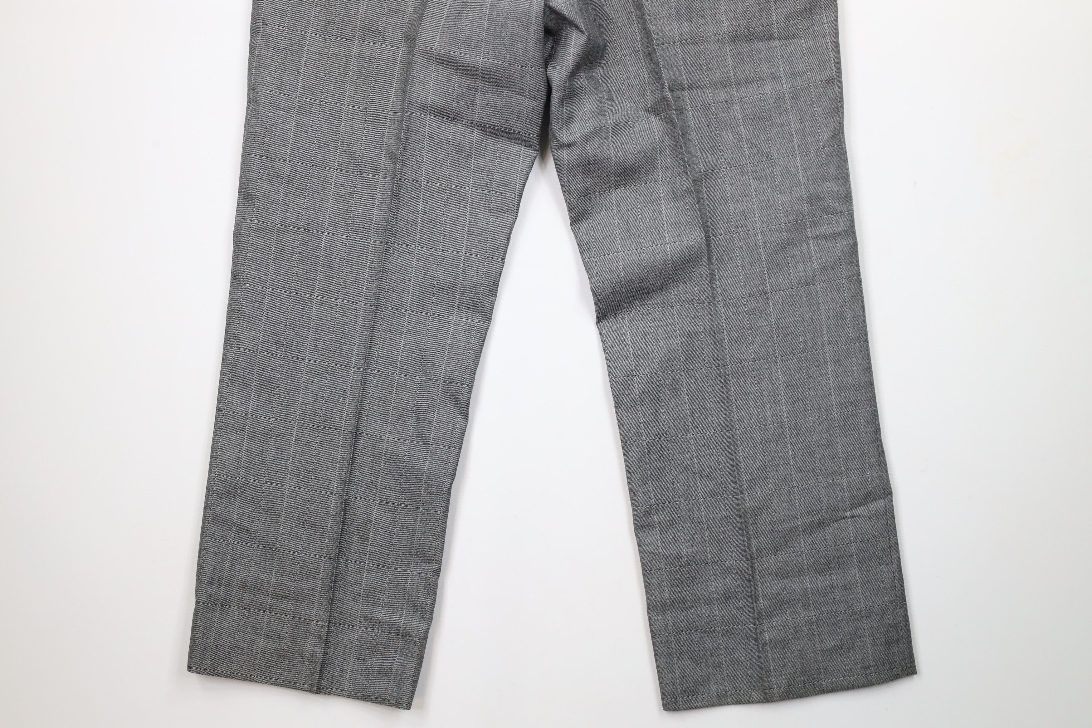 Vintage Vintage 70s Streetwear Wide Leg Chino Pants Plaid USA Size US 36 / EU 52 - 12 Thumbnail