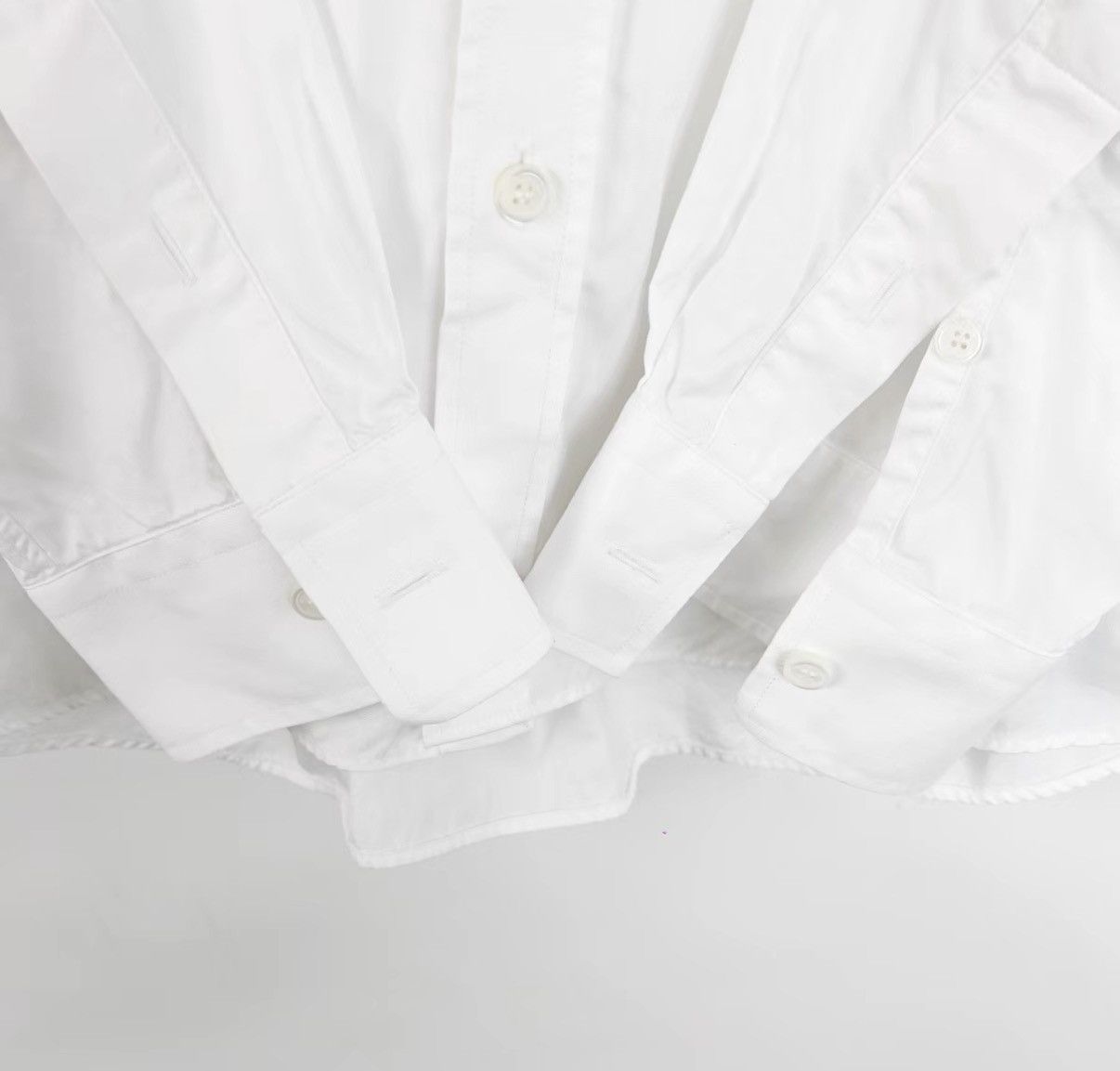 Burberry Burberry Single-Breasted Embroidered Long Sleeve Shirt K12 Size US S / EU 44-46 / 1 - 7 Thumbnail
