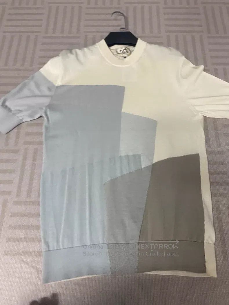 Hermes Hermes Men's Short Sleeve Knit Top Size US L / EU 52-54 / 3 - 1 Thumbnail
