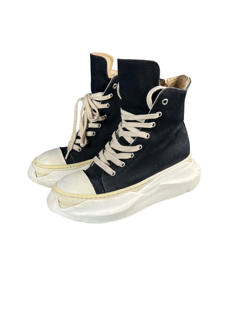 Rick Owens Rick Owens DRKSHDW Abstract Ramones High Black / Milk US 5 Size US 5 / EU 37 - 2 Thumbnail