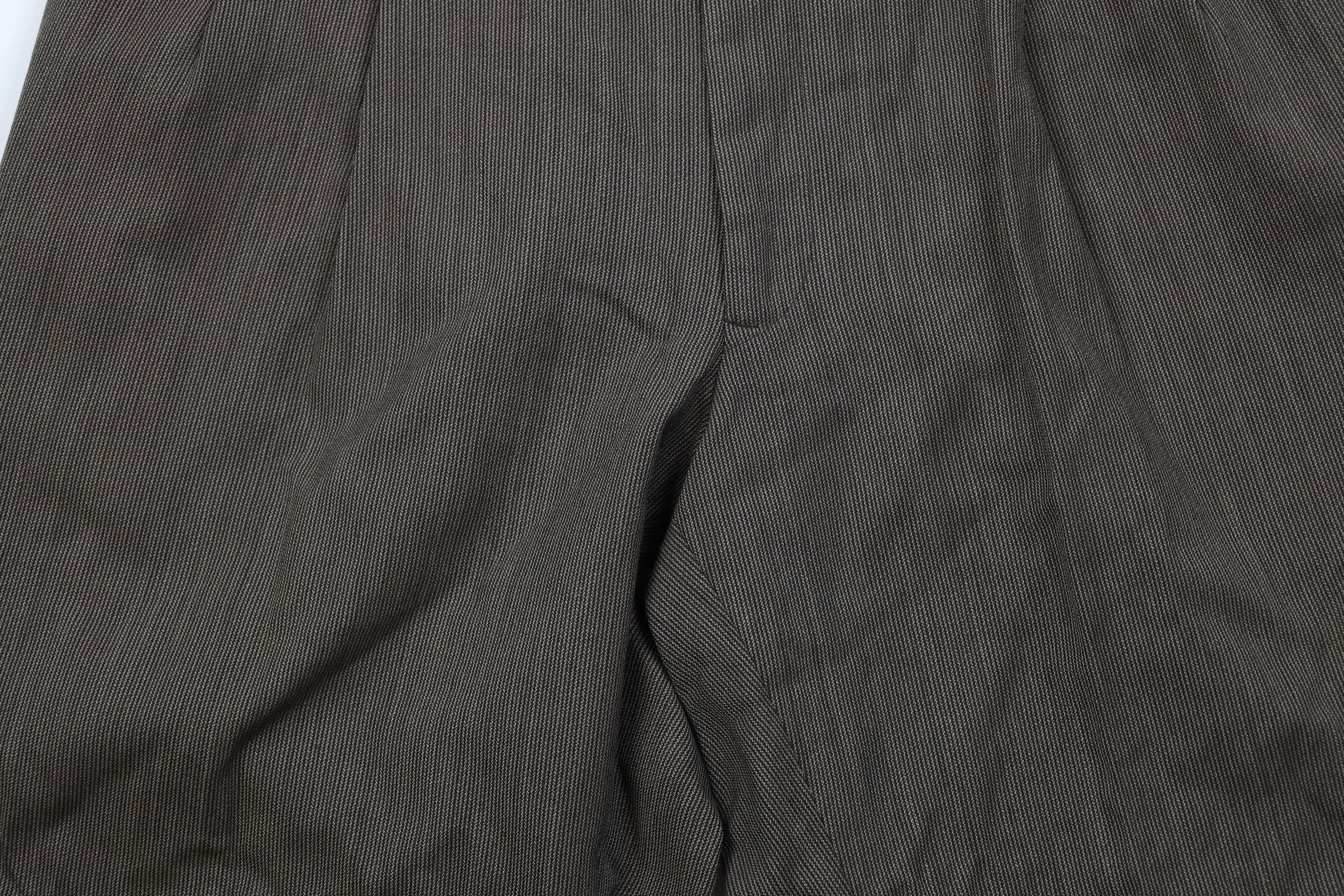 Pierre Cardin Vintage 70s Pierre Cardin Ribbed Knit Wide Leg Pants USA Size US 30 / EU 46 - 3 Thumbnail