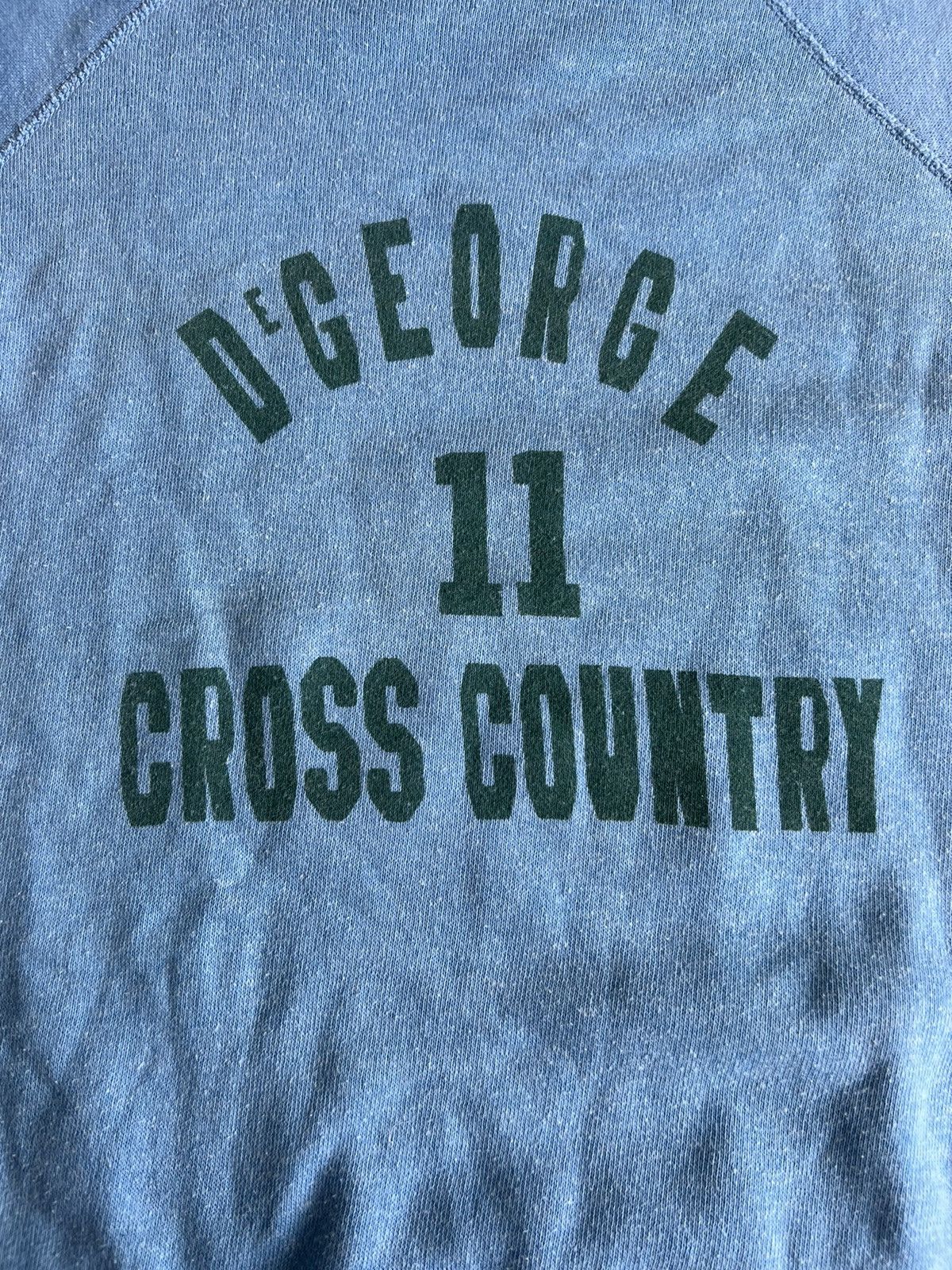 Vintage 1950/60s WWII DeGeorge Cross Country Crewneck Sweatshirt Size US XL / EU 56 / 4 - 5 Thumbnail