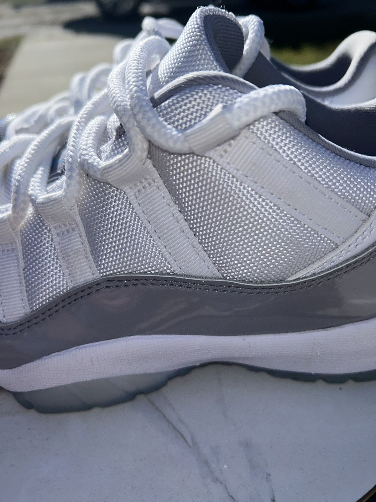 Nike Air Jordan 11 Low “Cement Grey” Size US 8.5 / EU 41-42 - 4 Thumbnail