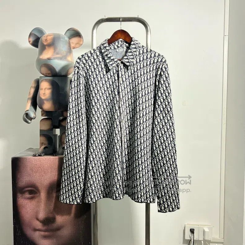 Dior Dior Full-print knitted shirt Size US XL / EU 56 / 4 - 1 Thumbnail