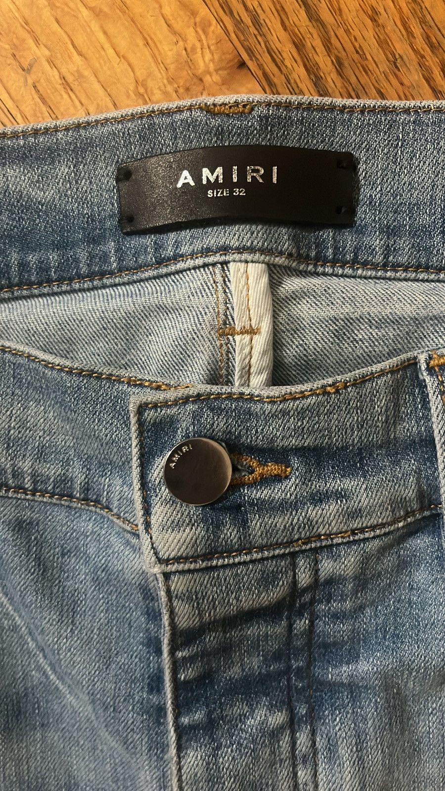 Amiri Amiri mx1 fur patch Size US 32 / EU 48 - 4 Thumbnail
